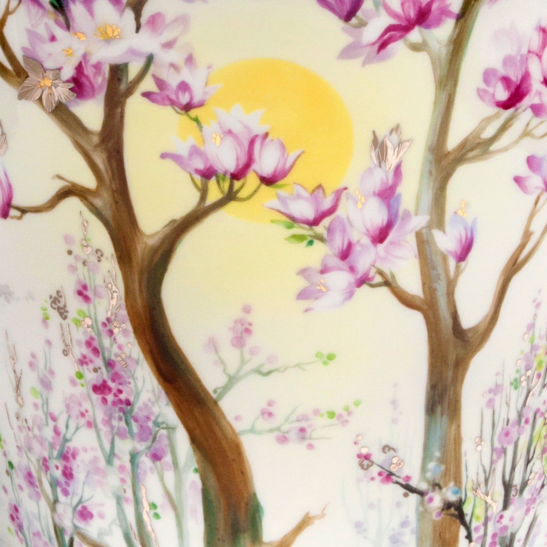 Vase Frühlingserwachen, H 40 cm | Meissen Limitierte Meisterwerke 933984 - 50489 - Meissen Weimar