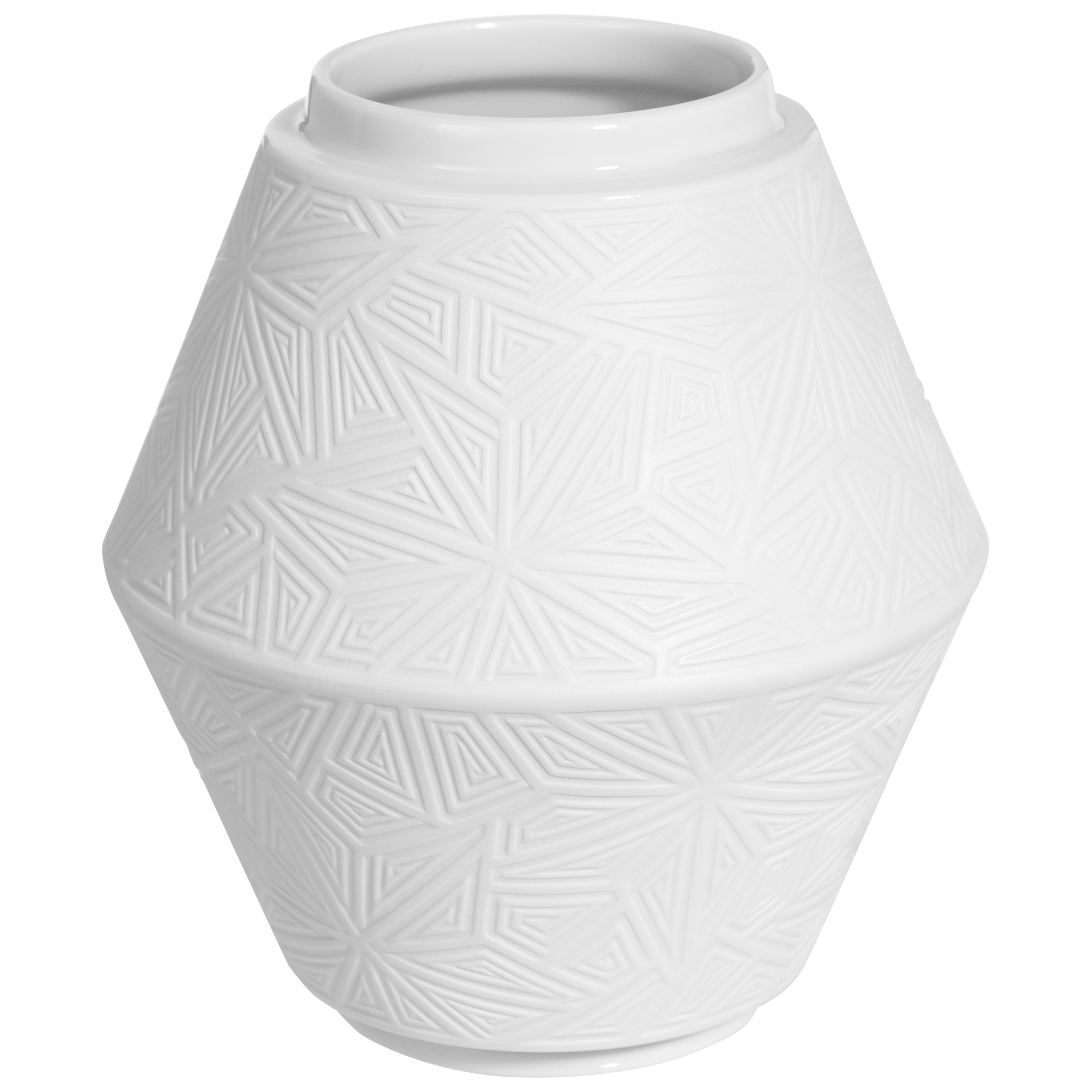Vase groß, Biskuit Weiß, H 16,5 cm | Meissen Vitruv 860101 - 50567 - Meissen Weimar