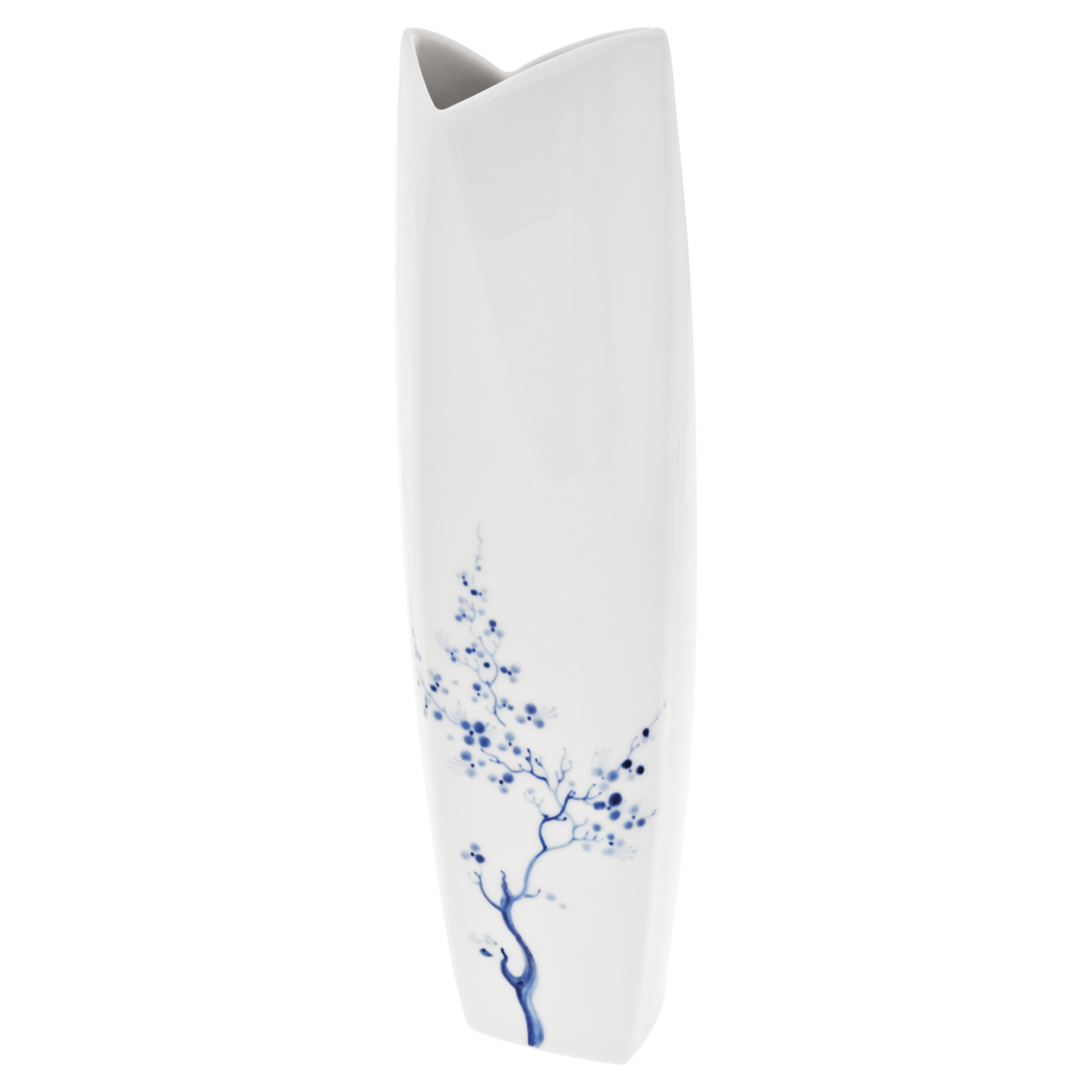 Vase, groß, "Blue Orchid", kobaltblau, H 29 cm | Meissen Vasen - Kollektion 830501 - 50292 - Meissen Weimar