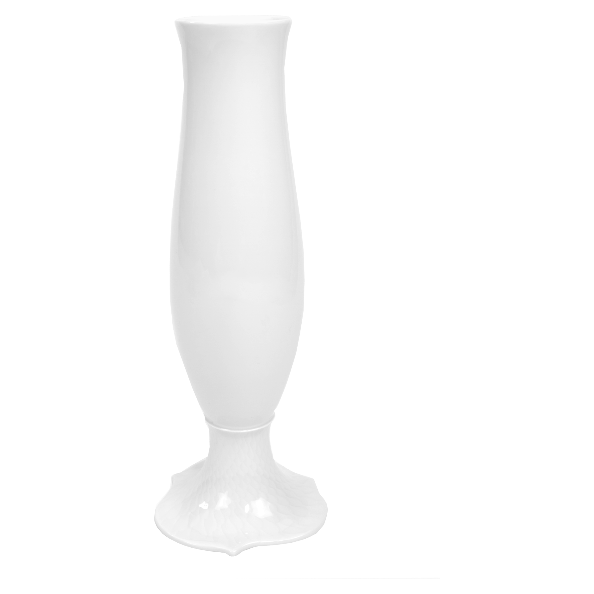 Vase, groß, H 26,5 cm, Weiß | Meissen Wellenspiel 000001 - 50437 - Meissen Weimar