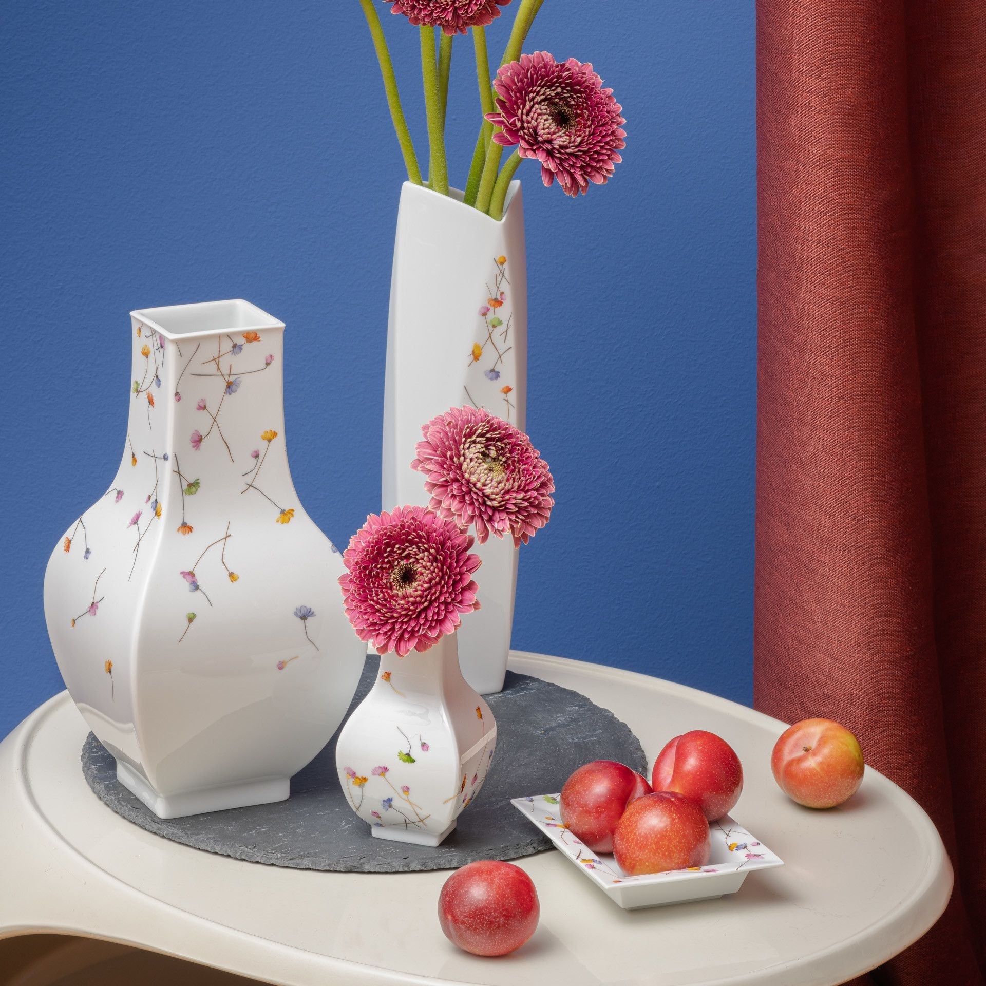 Vase, groß, "Precious Flowers", H 29 cm | Meissen Vasen - Kollektion 018501 - 50292 - Meissen Weimar