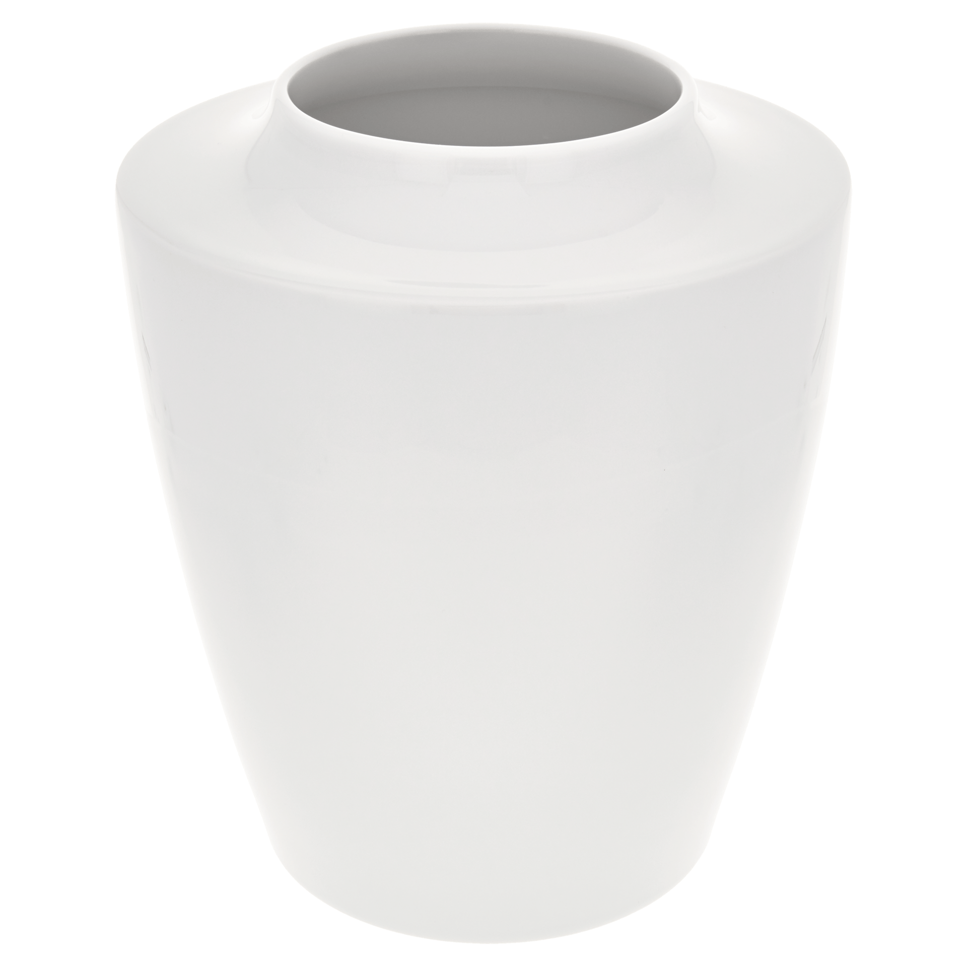 Vase, groß, rund, H 20,5 cm, weiß | Meissen Butterfly Collection 000001 - 50911 - Meissen Weimar
