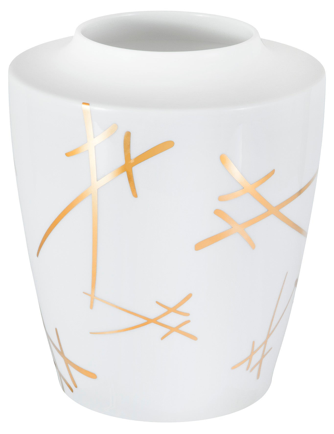 Vase, groß, 'Swords', H 21 cm | Meissen Cosmopolitan 77A042 - 50533 - Meissen Weimar