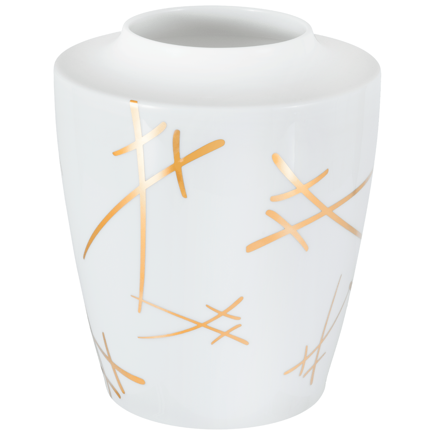 Vase, groß, 'Swords', H 21 cm | Meissen Cosmopolitan 77A042 - 50533 - Meissen Weimar