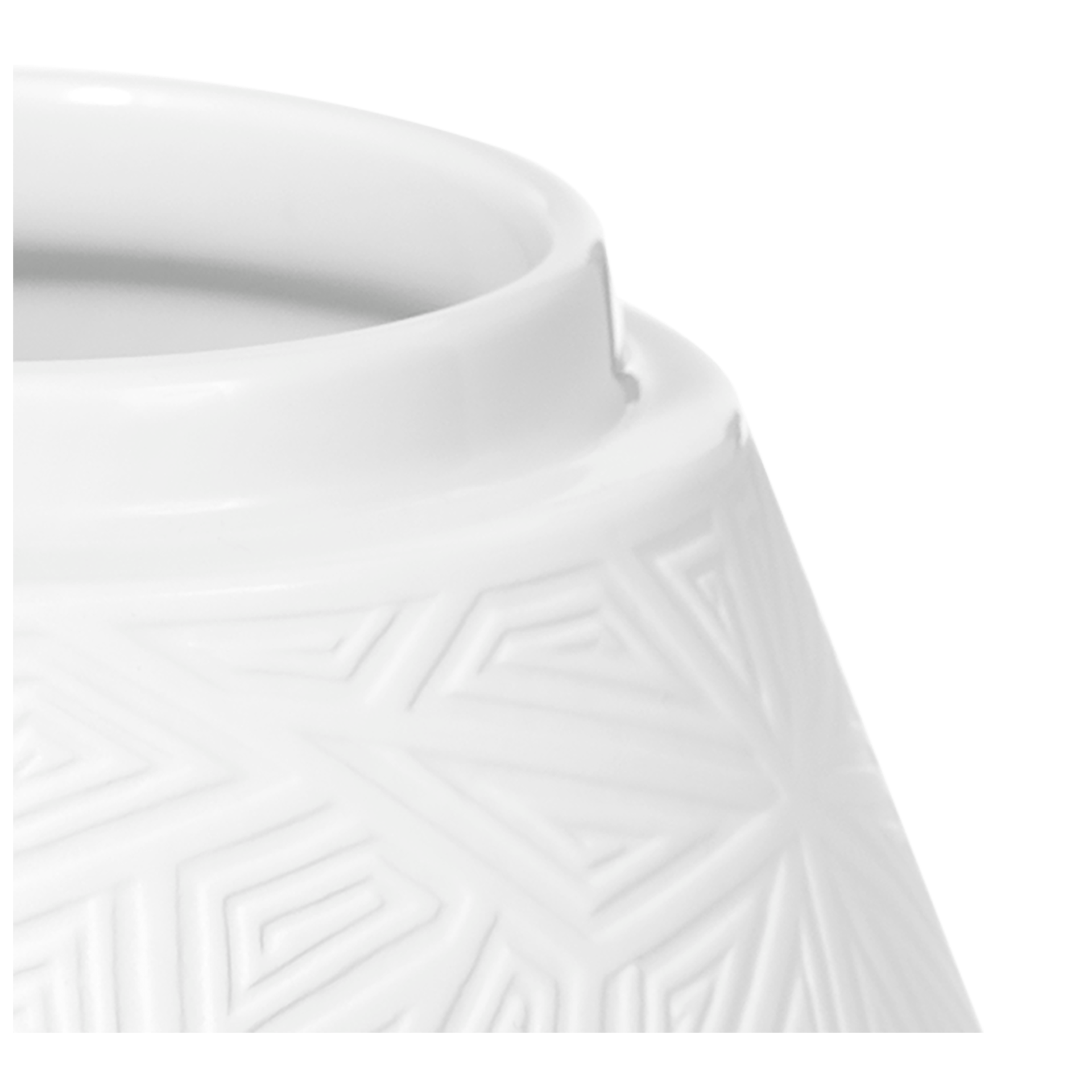 Vase groß, Weiß, H 16,5 cm | Meissen Vitruv 000001 - 50567 - Meissen Weimar