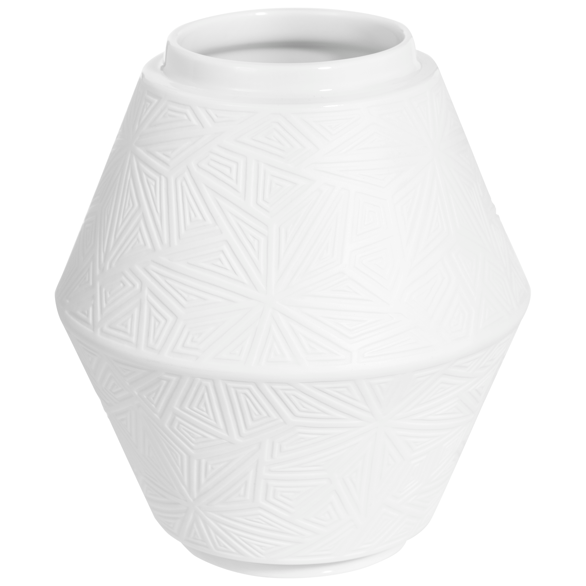 Vase groß, Weiß, H 16,5 cm | Meissen Vitruv 000001 - 50567 - Meissen Weimar
