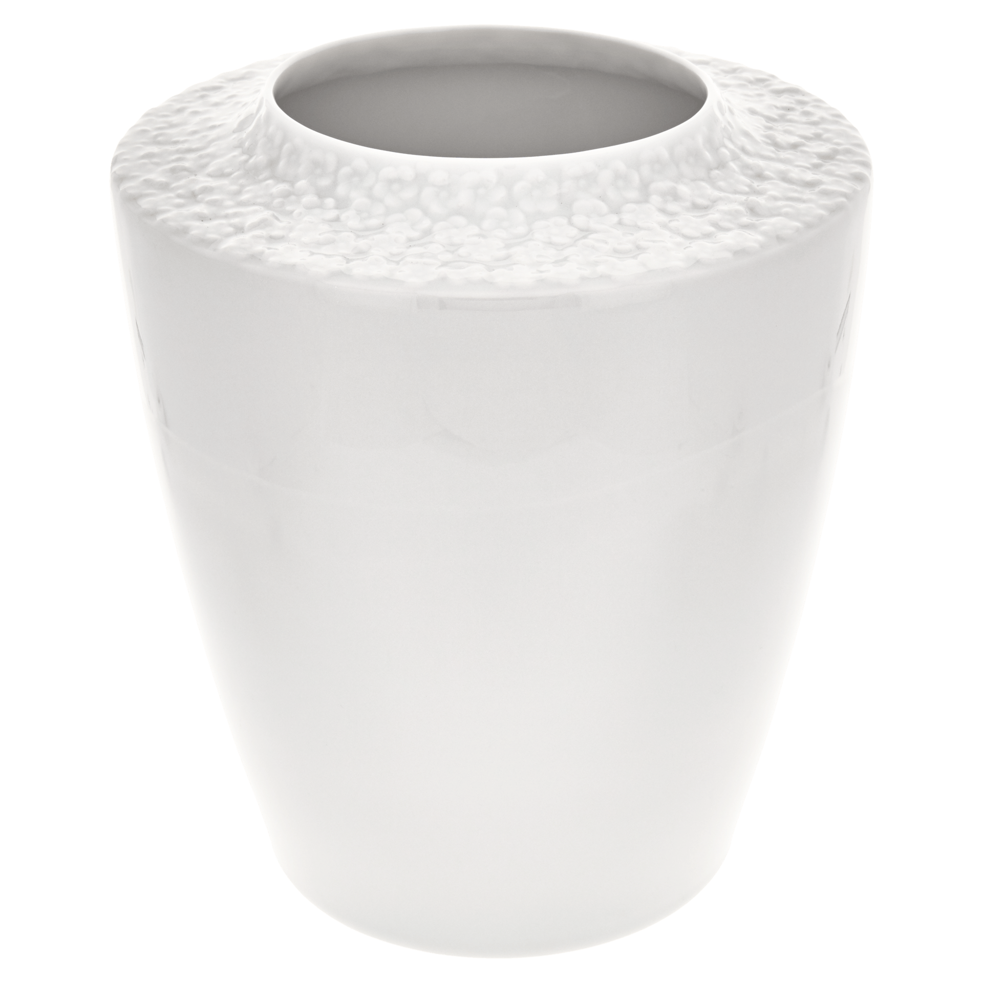 Vase, Groß, Weiß, H 19,5 cm | Meissen Royal Blossom 000001 - 50535 - Meissen Weimar