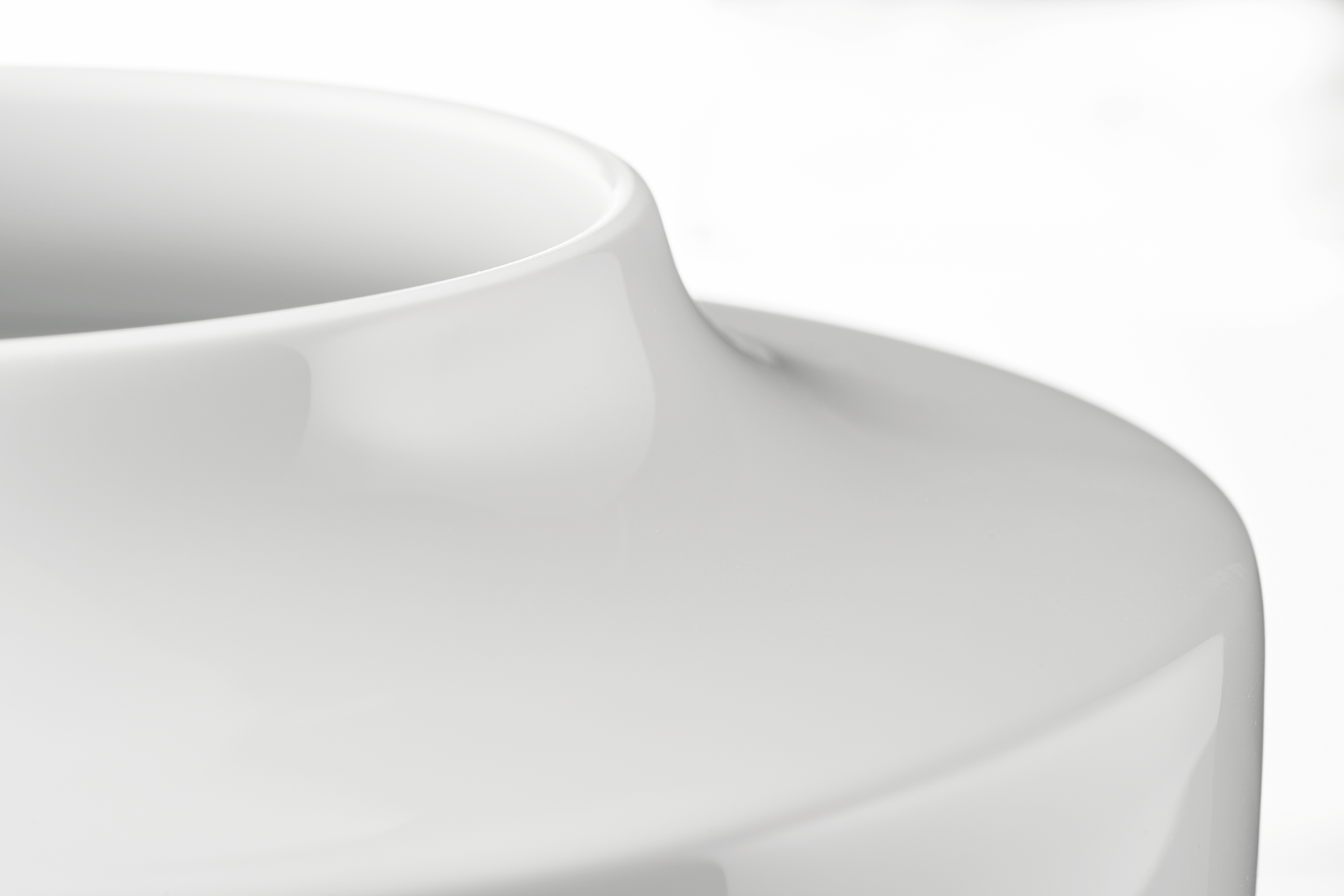 Vase, groß, Weiß, H 21 cm | Meissen Cosmopolitan 000001 - 50533 - Meissen Weimar