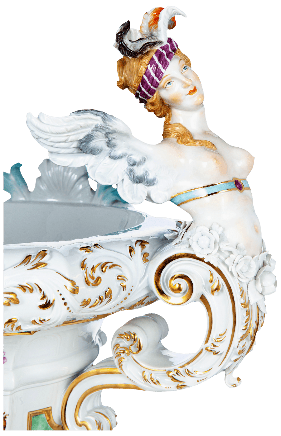 Vase, Groteske, H 120 cm | Meissen Limitierte Meisterwerke 209084 - 81m09 - Meissen Weimar