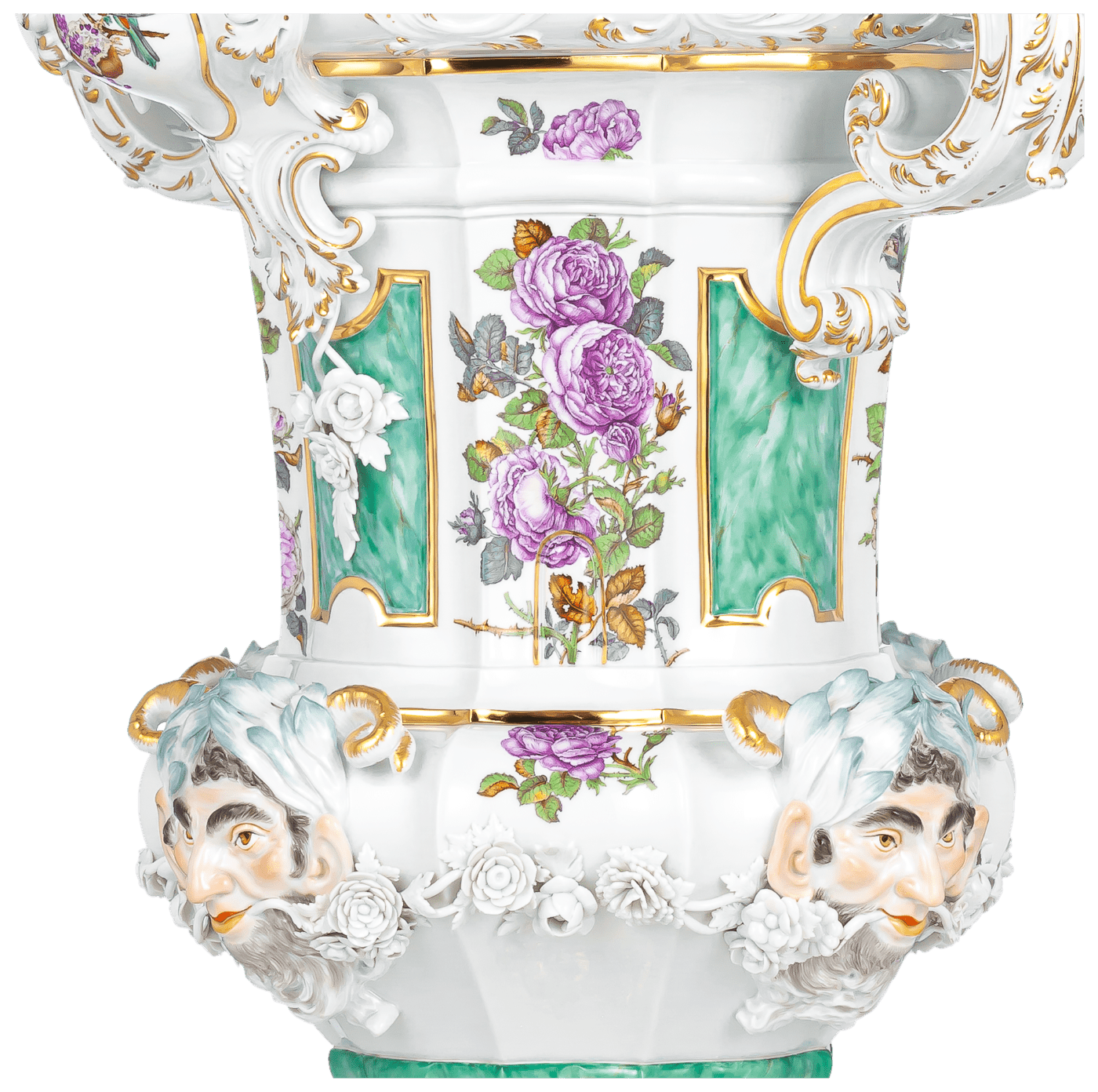 Vase, Groteske, H 120 cm | Meissen Limitierte Meisterwerke 209084 - 81m09 - Meissen Weimar