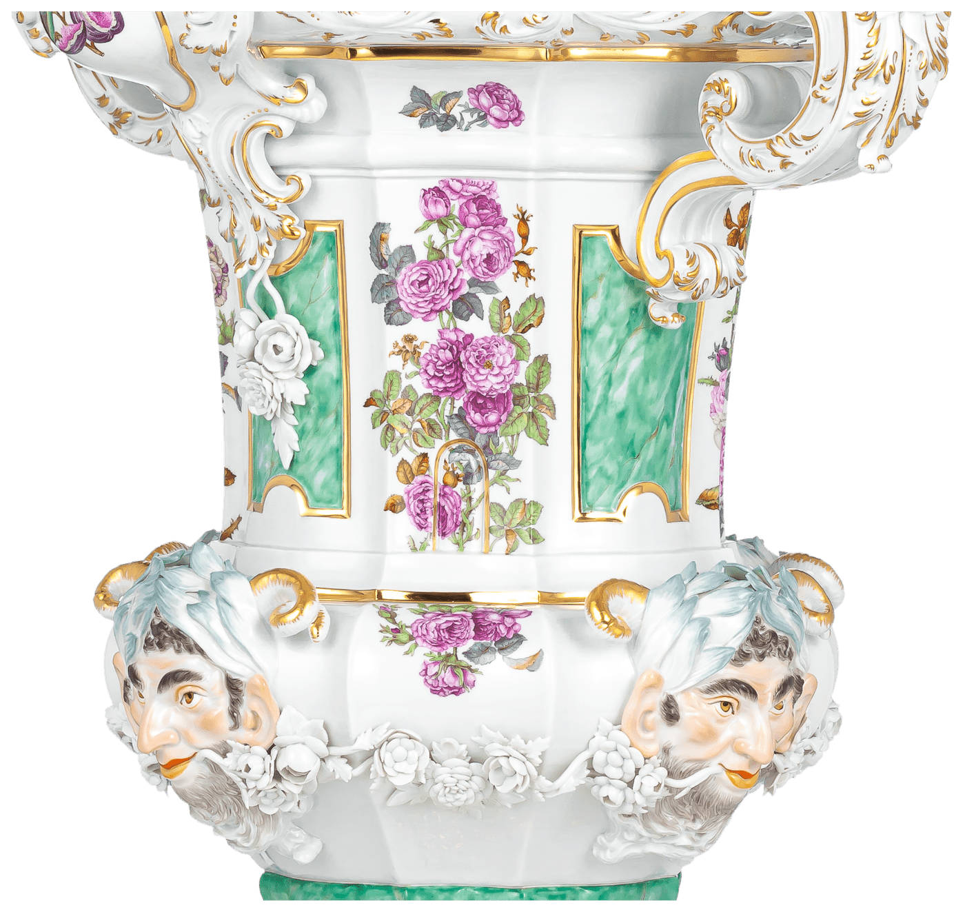Vase, Groteske, H 120 cm | Meissen Limitierte Meisterwerke 209084 - 81m09 - Meissen Weimar