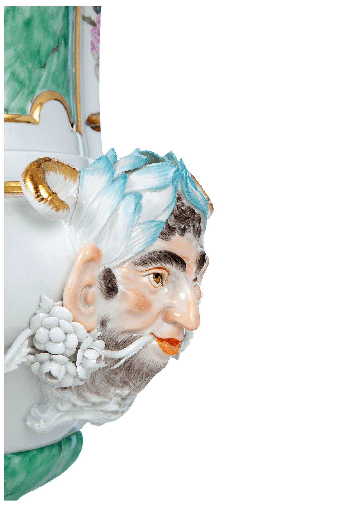Vase, Groteske, H 120 cm | Meissen Limitierte Meisterwerke 209084 - 81m09 - Meissen Weimar