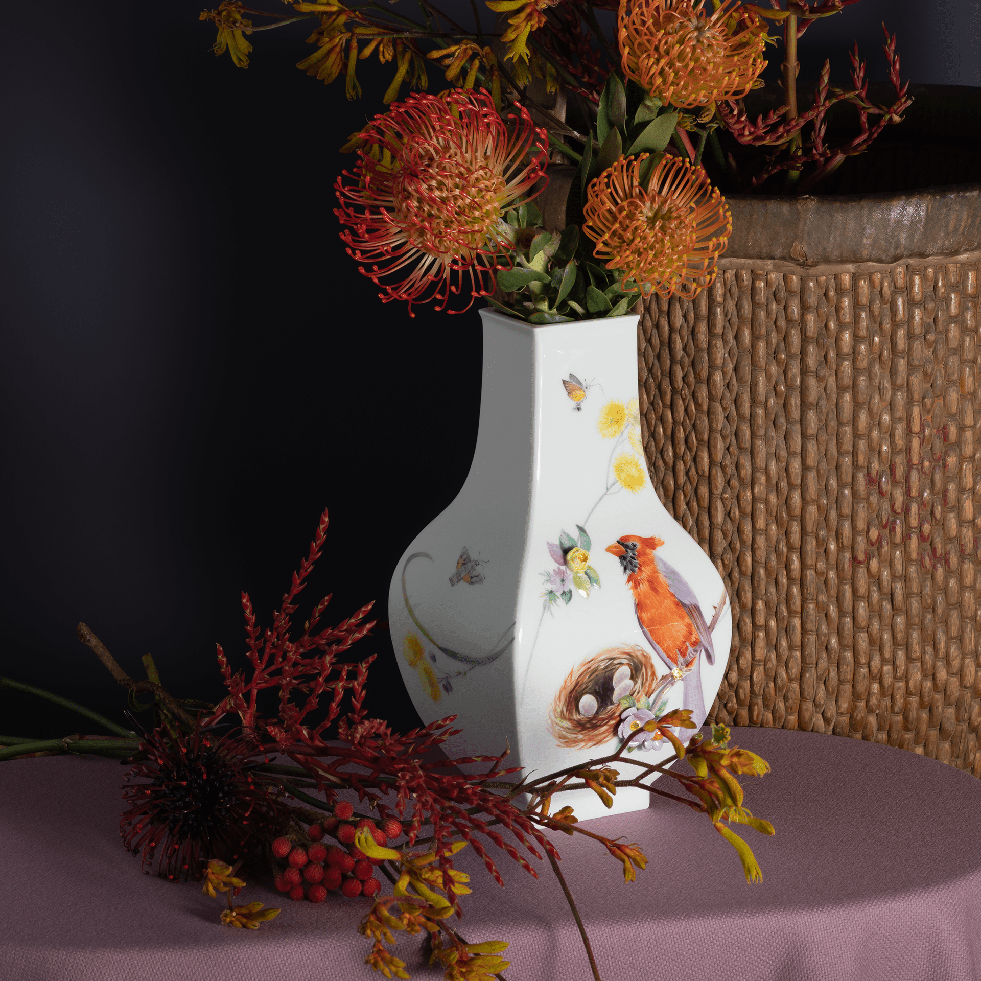 Vase, H 25,5 cm | Meissen Vasen - Kollektion 61A274 - 50263 - Meissen Weimar
