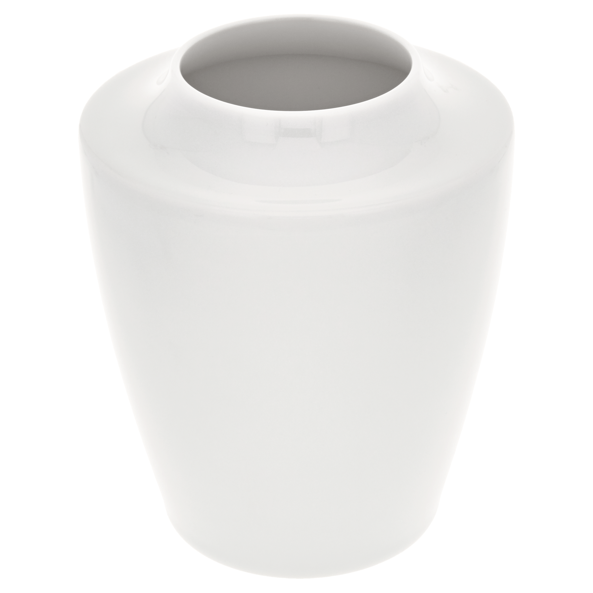 Vase, klein, rund, H 13,5 cm, weiß | Meissen Butterfly Collection 000001 - 50910 - Meissen Weimar