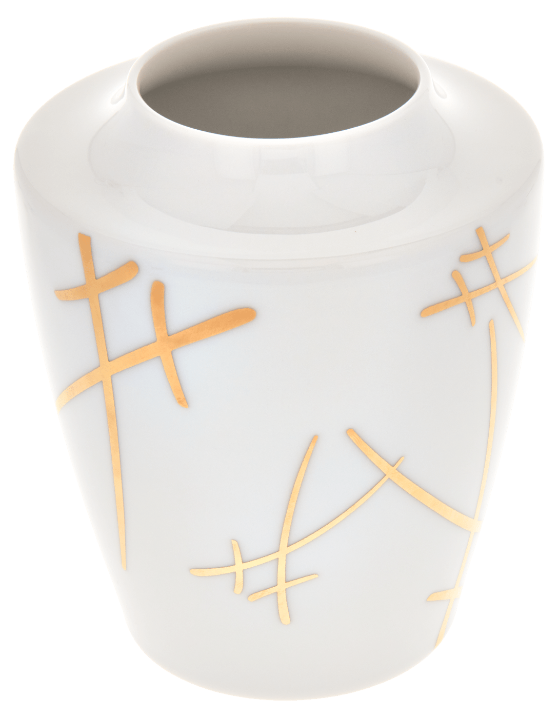 Vase klein, 'Swords', H 13,5 cm | Meissen Cosmopolitan 77A042 - 50532 - Meissen Weimar