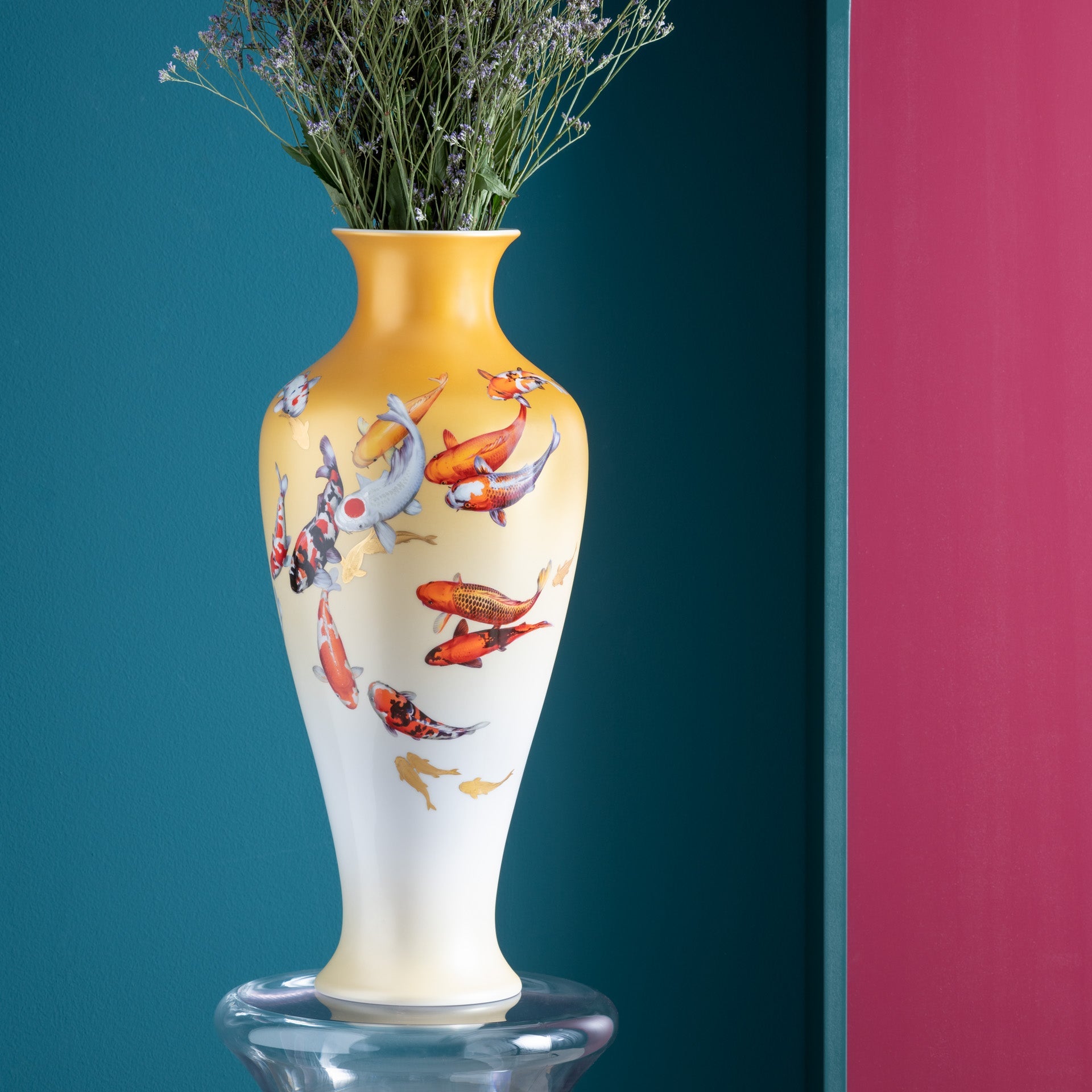 Vase Kois Limitiert, H 56 cm | Meissen Limitierte Meisterwerke 936684 - 50461 - Meissen Weimar