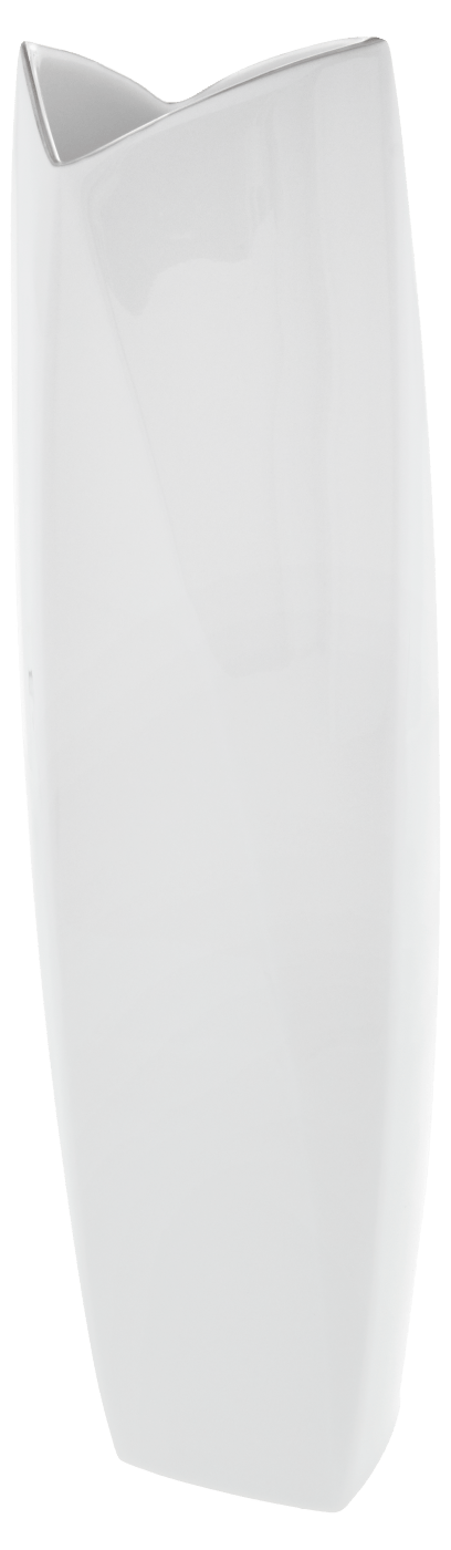 Vase mit Platinrand, H 29 cm | Meissen Vasen - Kollektion 999908 - 50292 - Meissen Weimar