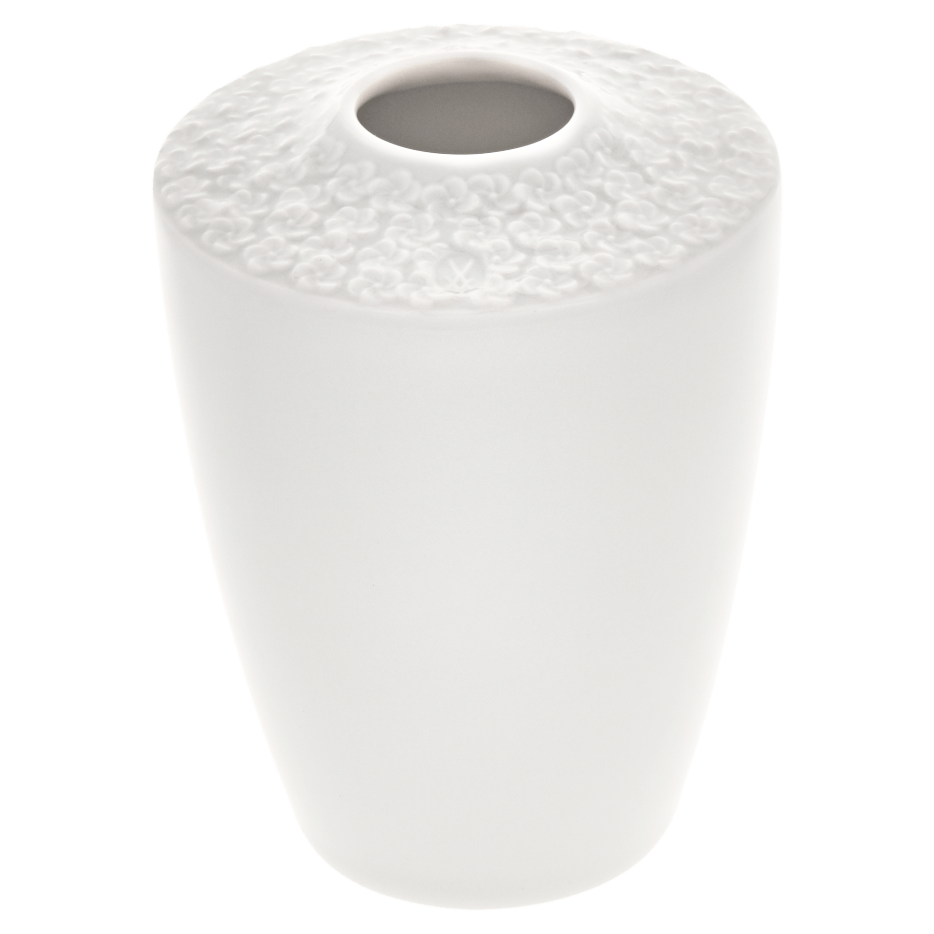 Vase, Weiß, H 10 cm | Royal Blossom 000001 - 50536 - Meissen Weimar