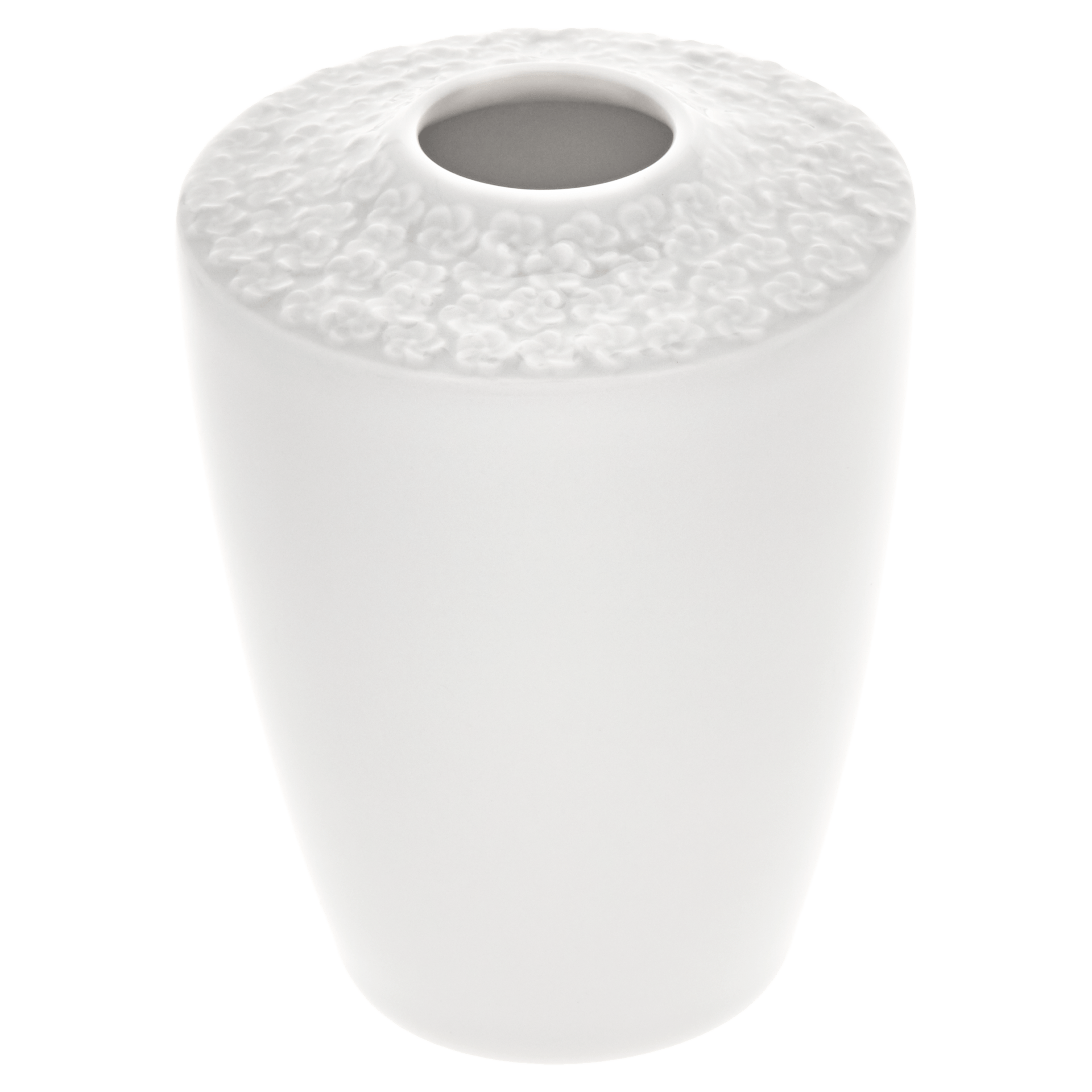 Vase, Weiß, H 10 cm | Royal Blossom 000001 - 50536 - Meissen Weimar