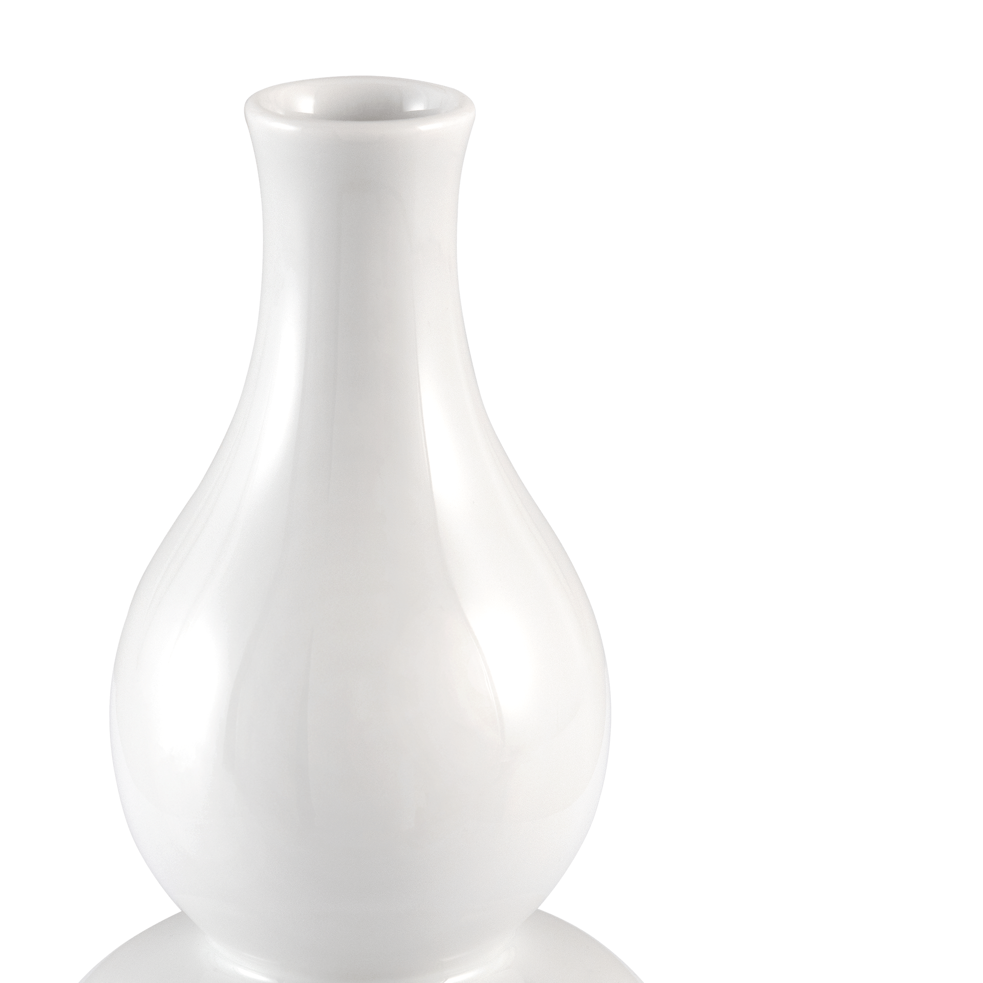 Vase Weiß H 18 cm | Meissen Kollektion Markenzeichen 000001-51014 - Meissen Weimar