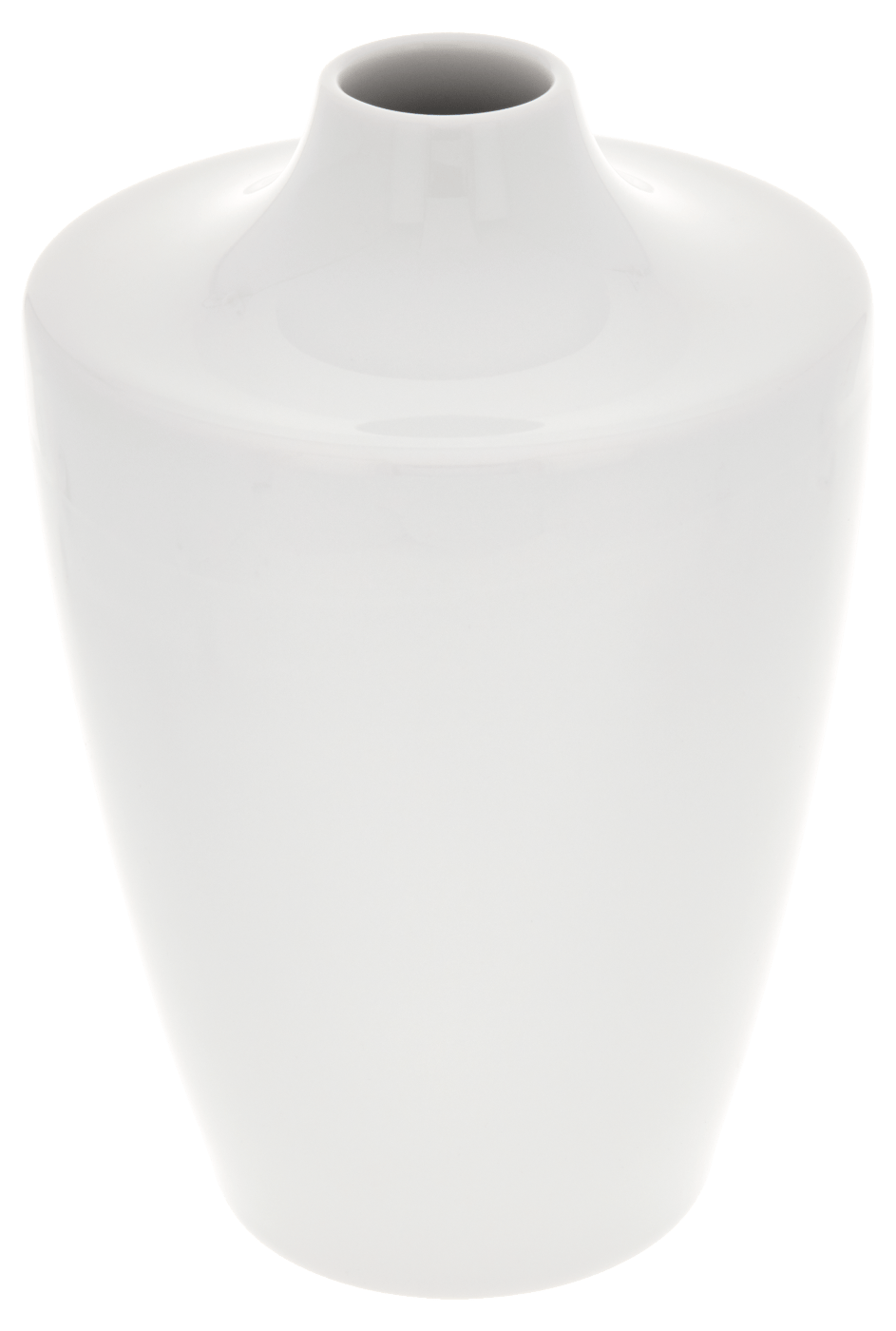 Vase, weiß, H 18 cm | Meissen Vasen - Kollektion 000001 - 50531 - Meissen Weimar