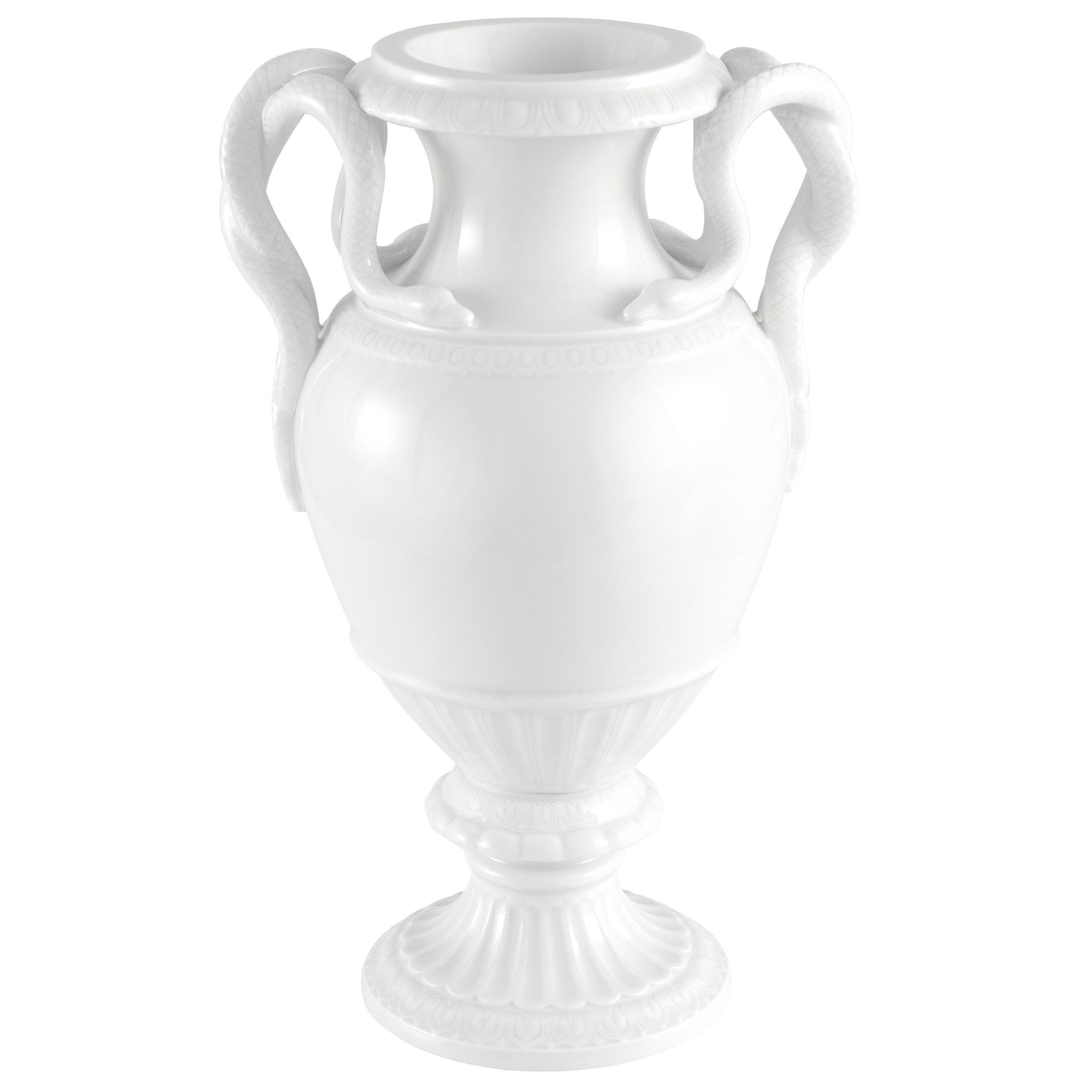 Vase Weiß H 23 cm | Meissen Vasen Kollektion 000001-50m47 - Meissen Weimar