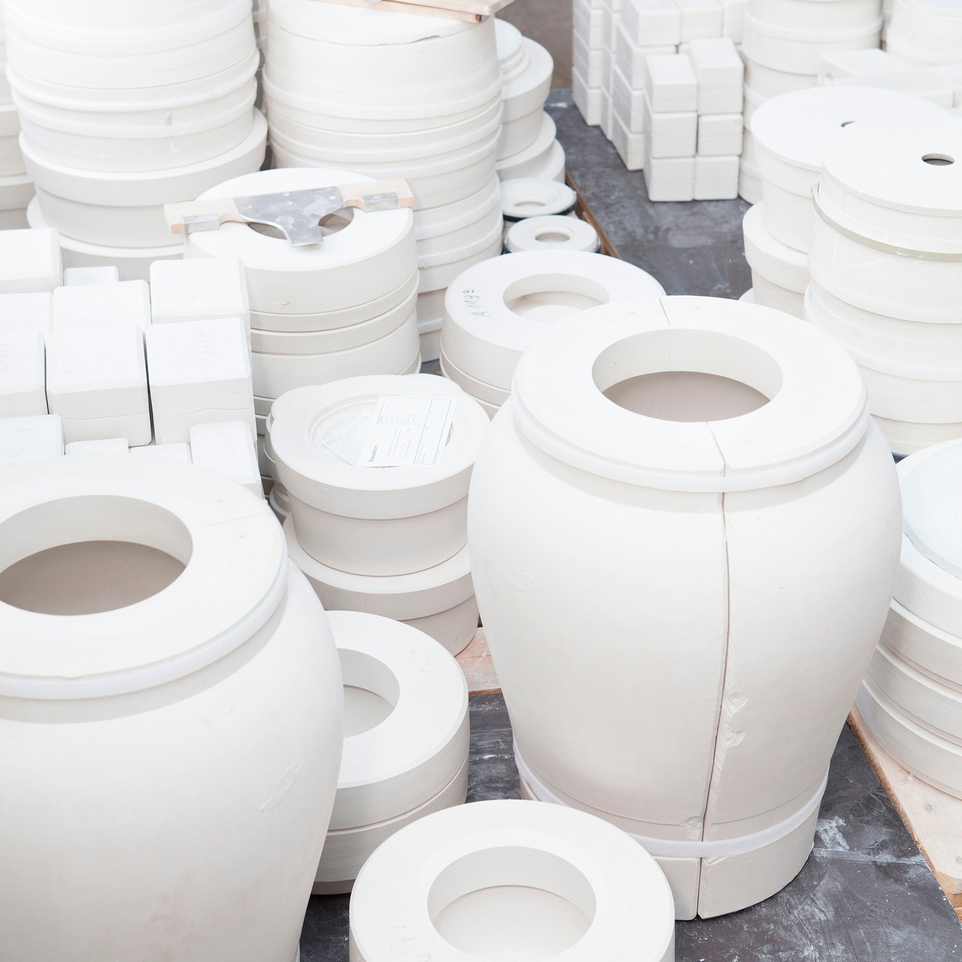 Vase Weiß H 25,5 cm | Meissen Vasen Kollektion 000001-50262 - Meissen Weimar