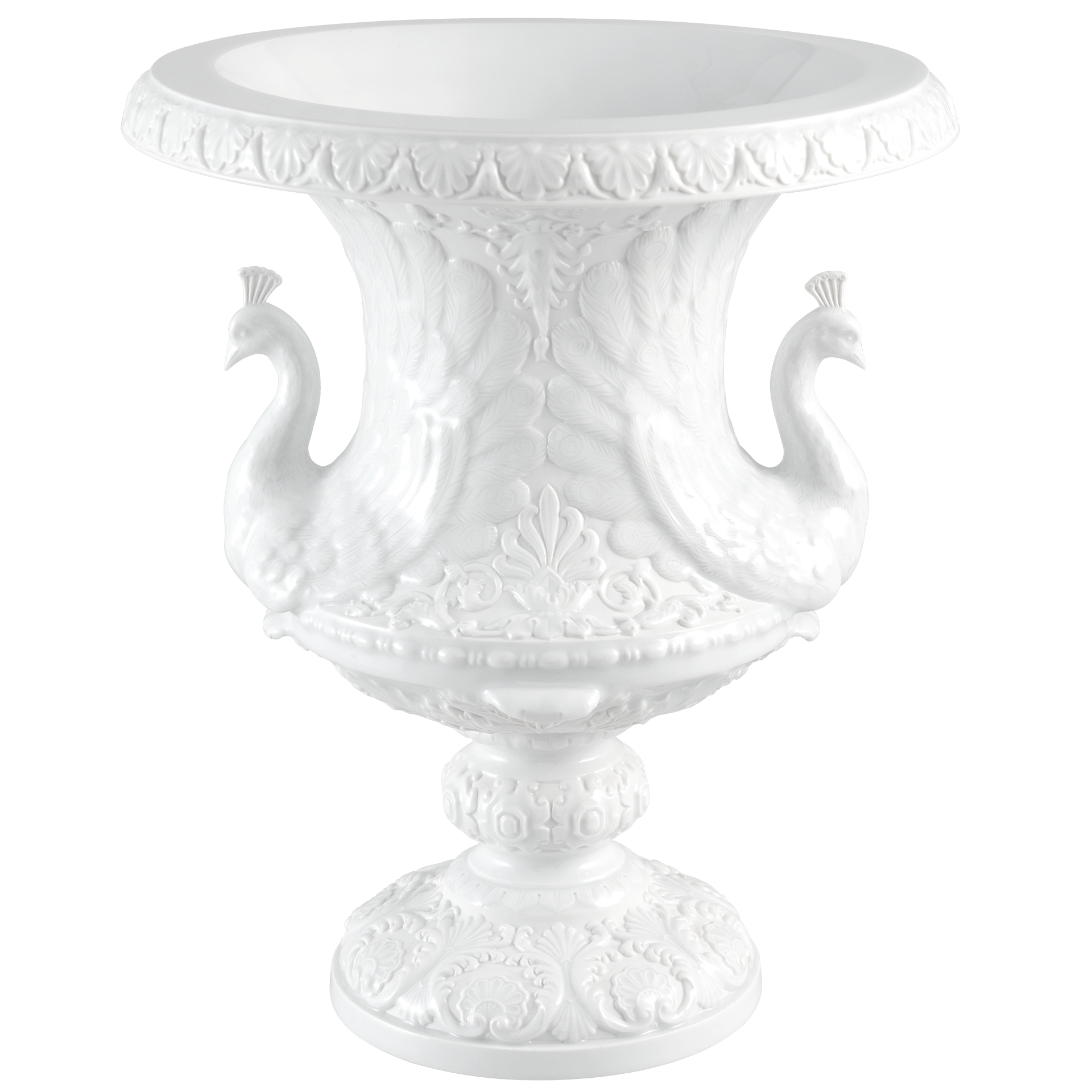 Vase, Weiß, H 36 cm | Meissen Vasen Kollektion 000001-50m73 - Meissen Weimar