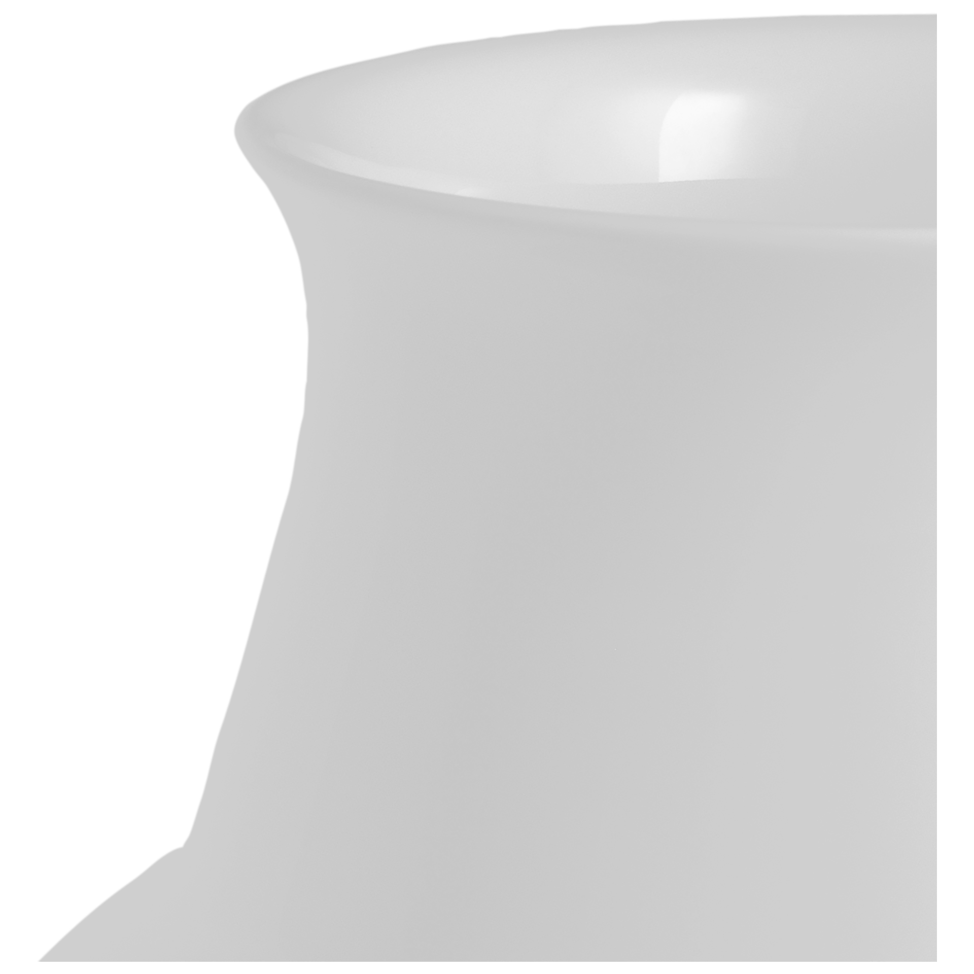 Vase Weiß H 44 cm | Meissen Kollektion Markenzeichen 000001 - 50443 - Meissen Weimar