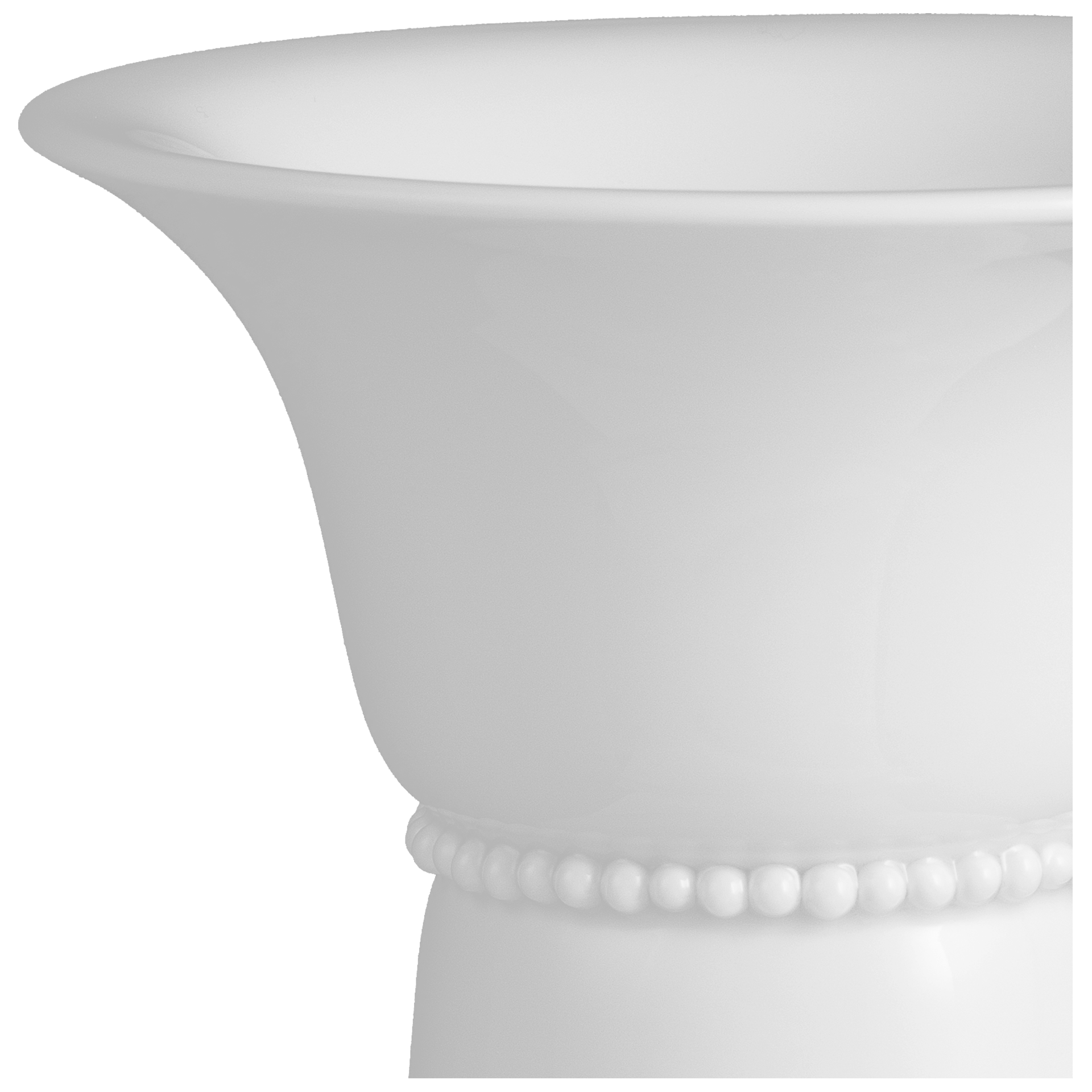 Vase Weiß H 45 cm | Meissen Schalen Kollektion 000001 - 50428 - Meissen Weimar