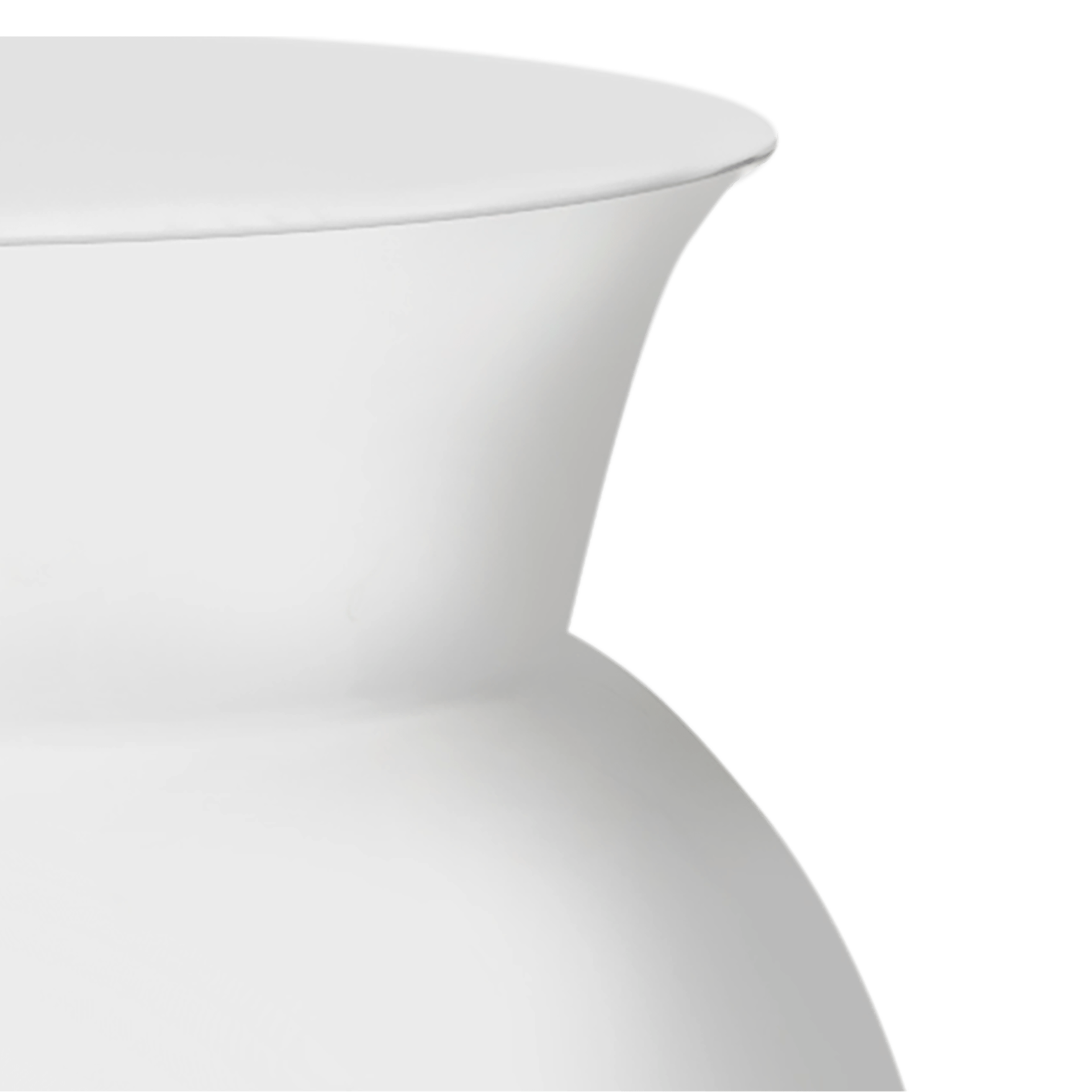 Vase Weiß H 45 cm | Meissen Vasen Kollektion 000001 - 50435 - Meissen Weimar