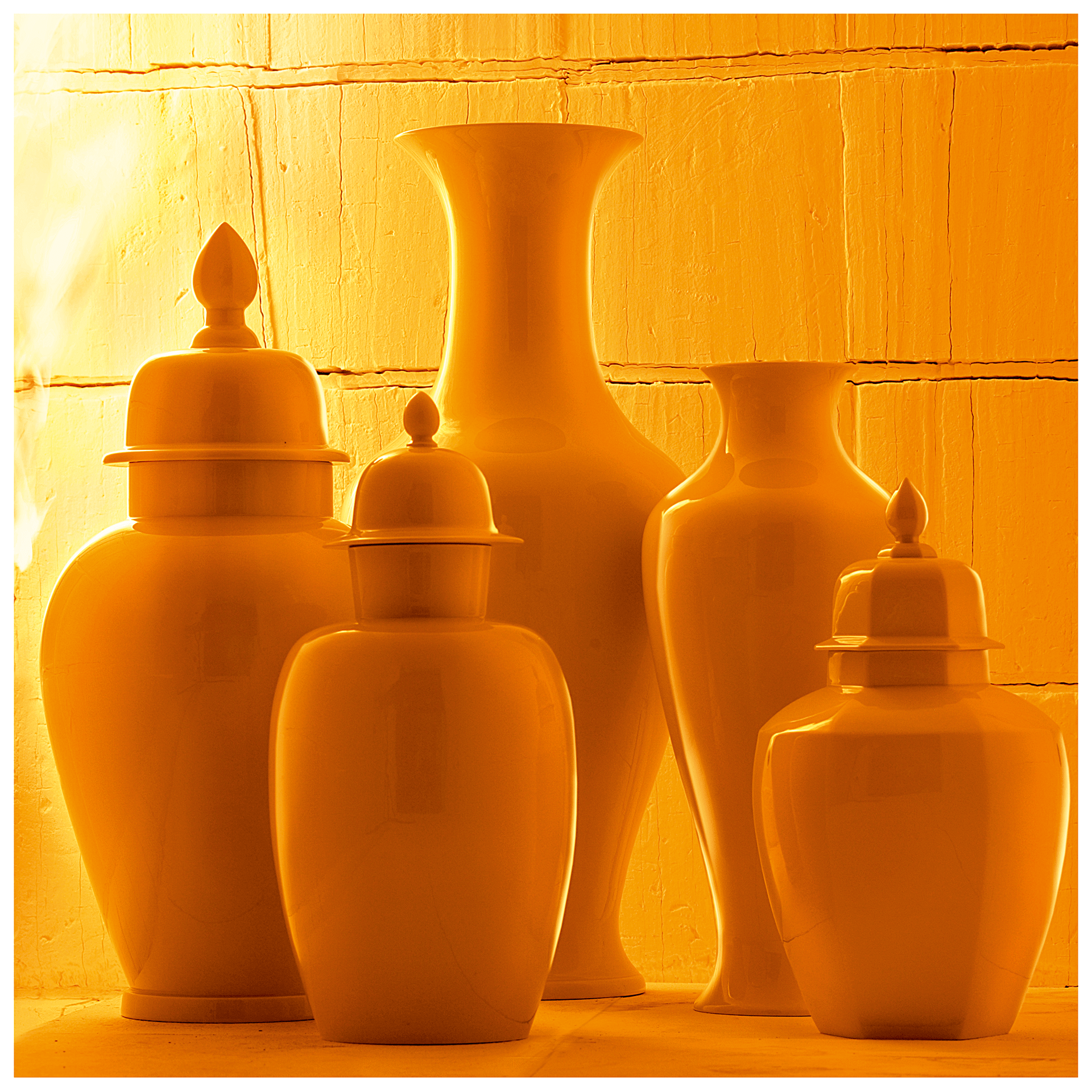 Vase Weiß H 46 cm | Meissen Vitruv 000001 - 50434 - Meissen Weimar