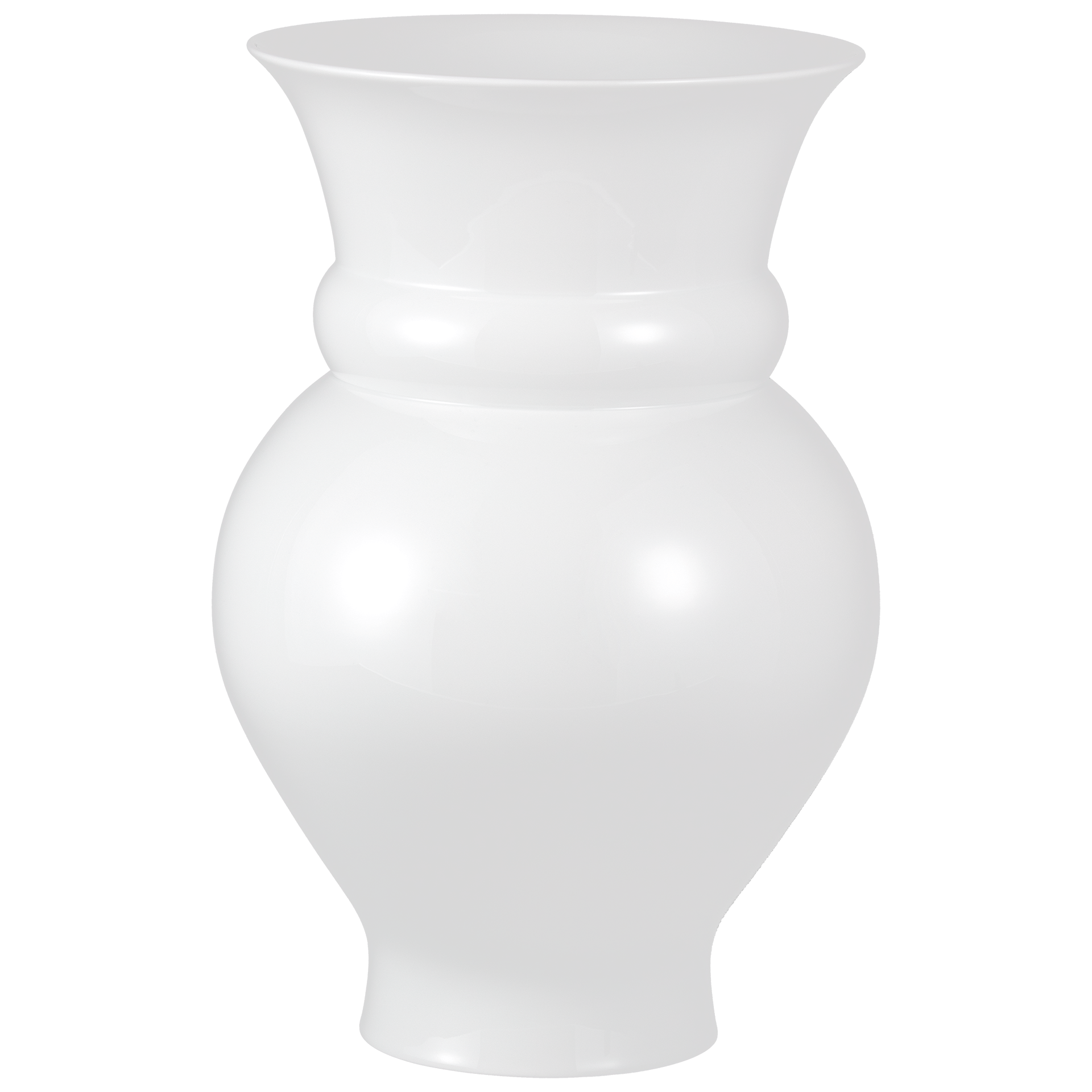 Vase Weiß H 46 cm | Meissen Vitruv 000001 - 50434 - Meissen Weimar