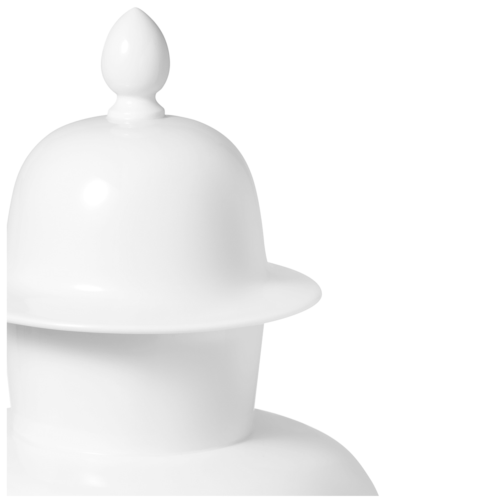 Vase Weiß H 53 cm | Meissen Kollektion Markenzeichen 000001 - 51114 - Meissen Weimar