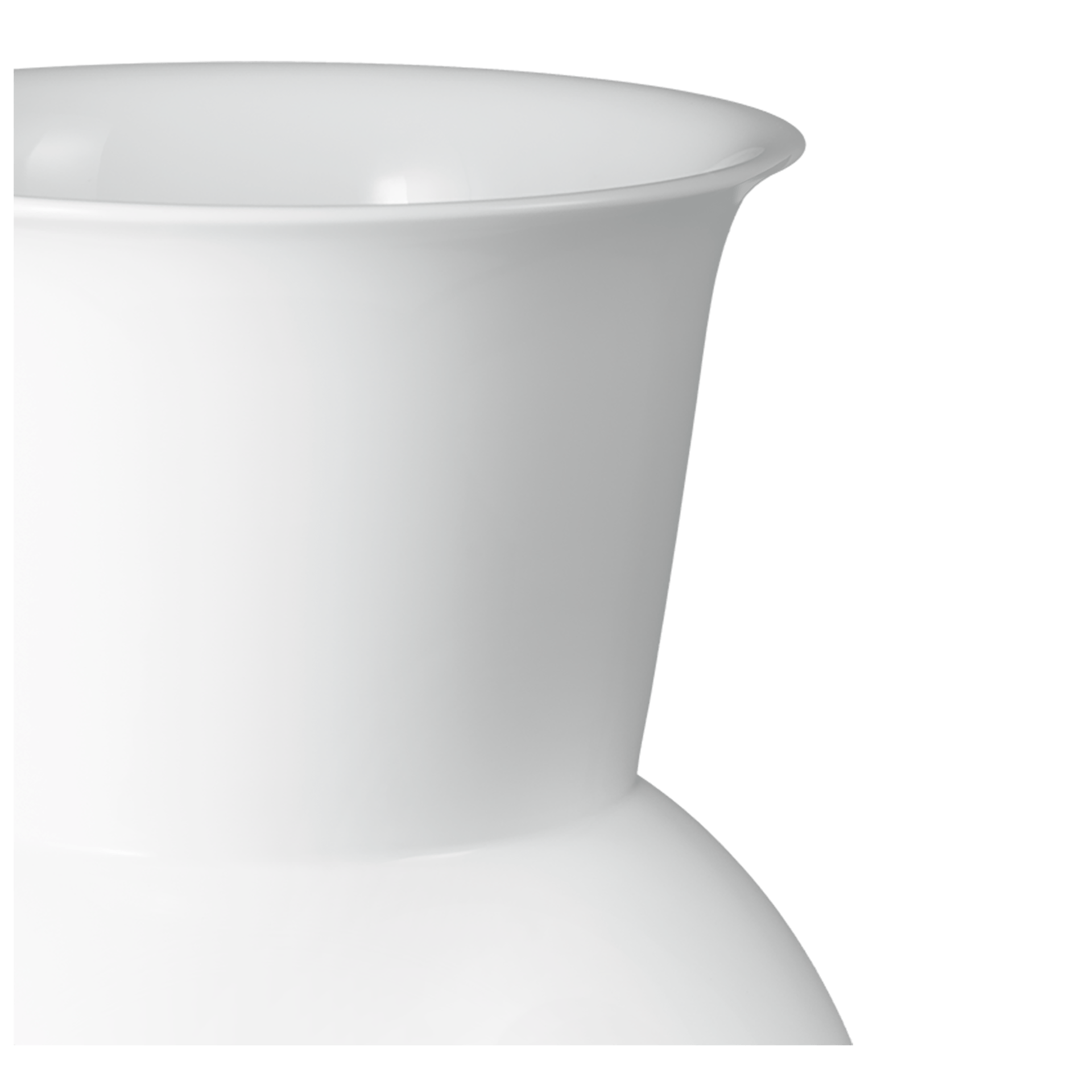 Vase Weiß H 70 cm | Meissen Vasen Kollektion 000001 - 50483 - Meissen Weimar