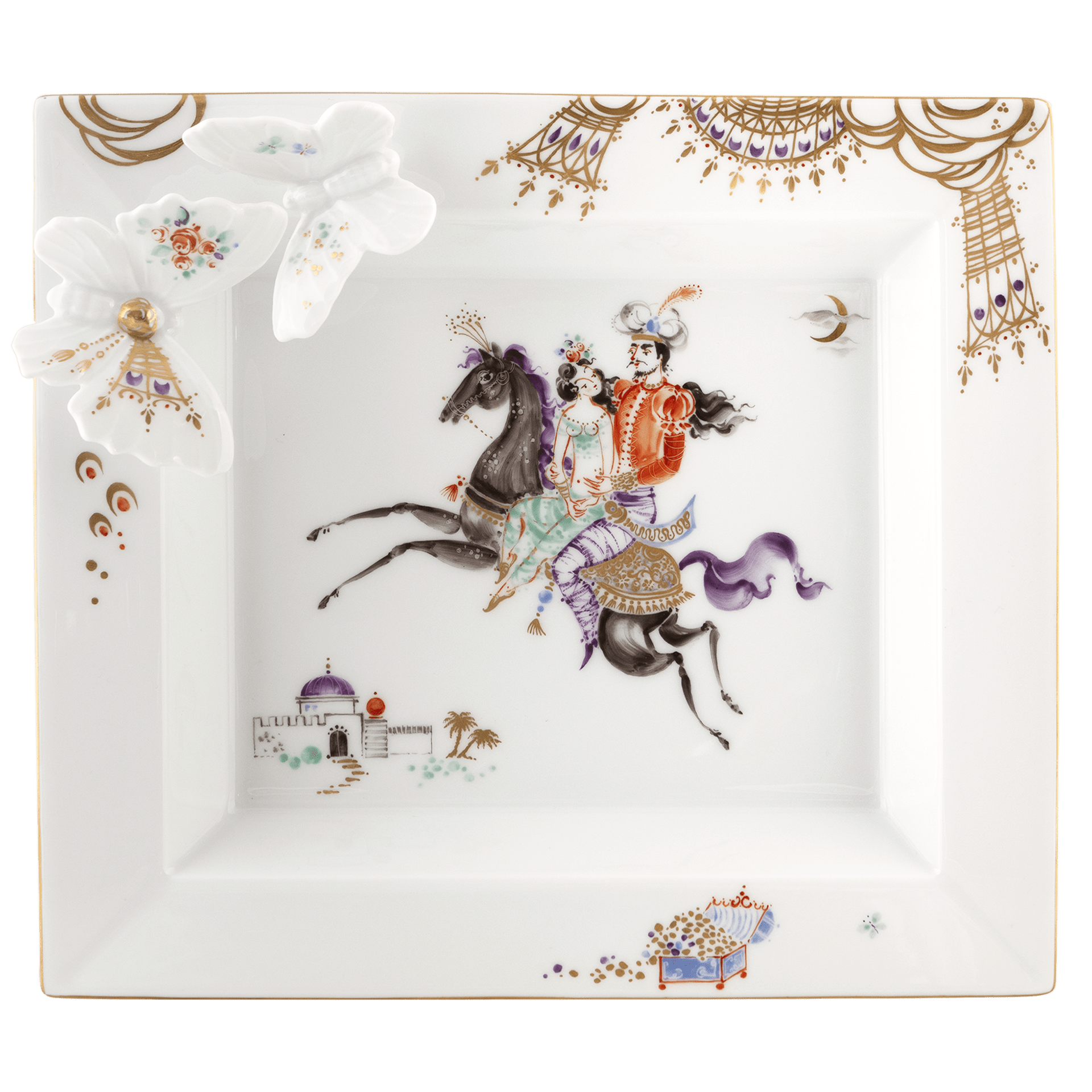 Vide Poche "1001 - Nacht - Die Entführung", Lim. 75, 21 x 18 cm | Meissen Limited Edition 68A874-53280 - Meissen Weimar