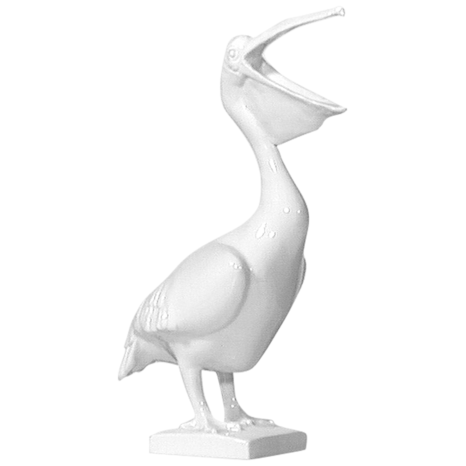 Vogel, Pelikan, Weiß | Meissen Skulpturen 000001 - 77371 - Meissen Weimar