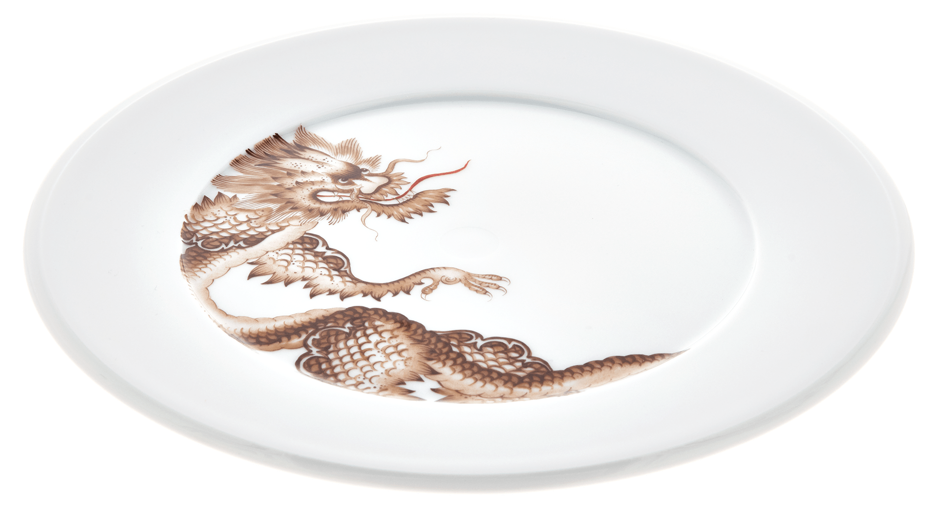 Vorspeise - & Dessertteller, Ming Dragon, sepia, Ø 22 cm | Meissen Vitruv 33A310 - 43473 - Meissen Weimar