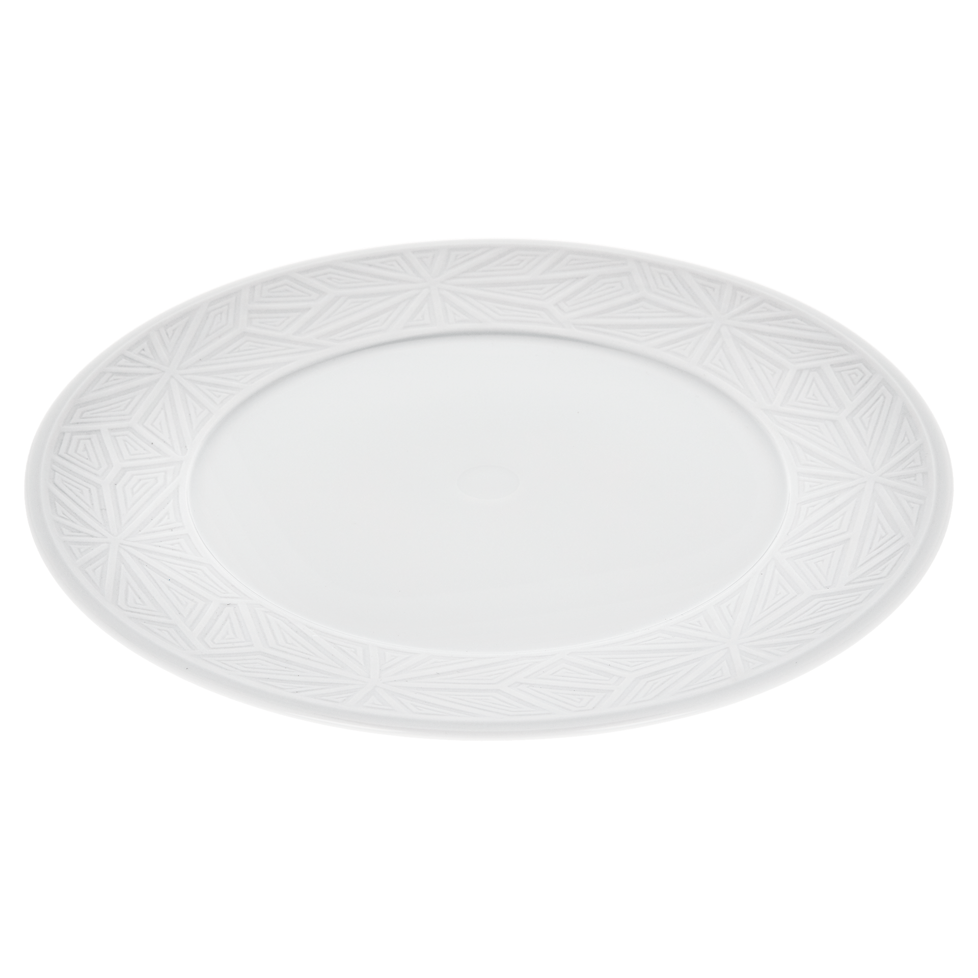 Vorspeise - und Dessertteller, Biskuit, Weiß, Ø 22 cm | Meissen Vitruv Graphic 860101 - 45473 - Meissen Weimar
