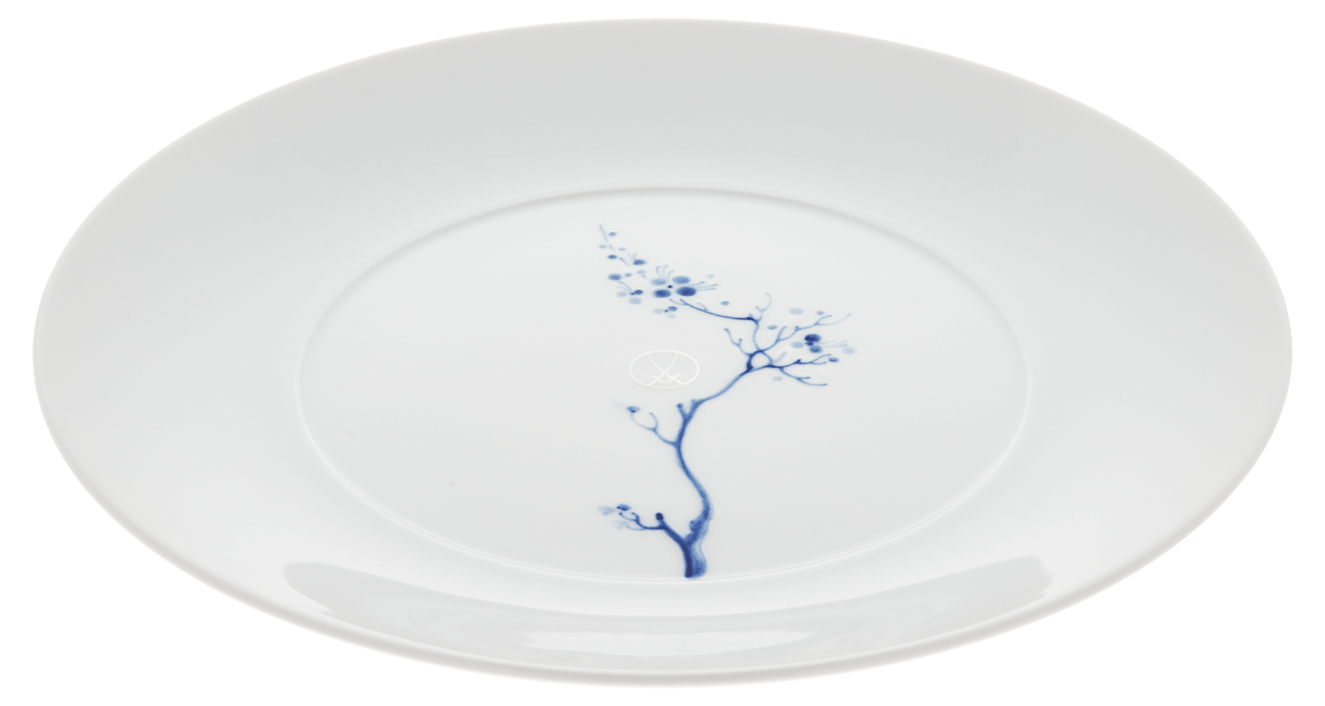 Vorspeise - und Dessertteller, 'Blue Orchid' , kobaltblau, Ø 22,5 cm | Meissen Cosmopolitan 830501 - 37473 - Meissen Weimar
