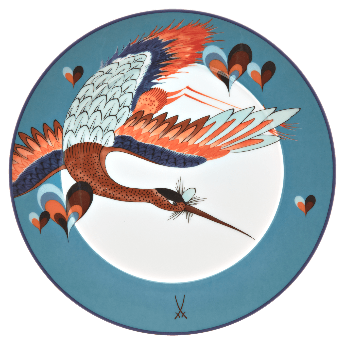 Vorspeise - und Dessertteller, "Love Birds", Ø 22 cm | Meissen No.41 Collage 79A532 - 41473 - Meissen Weimar