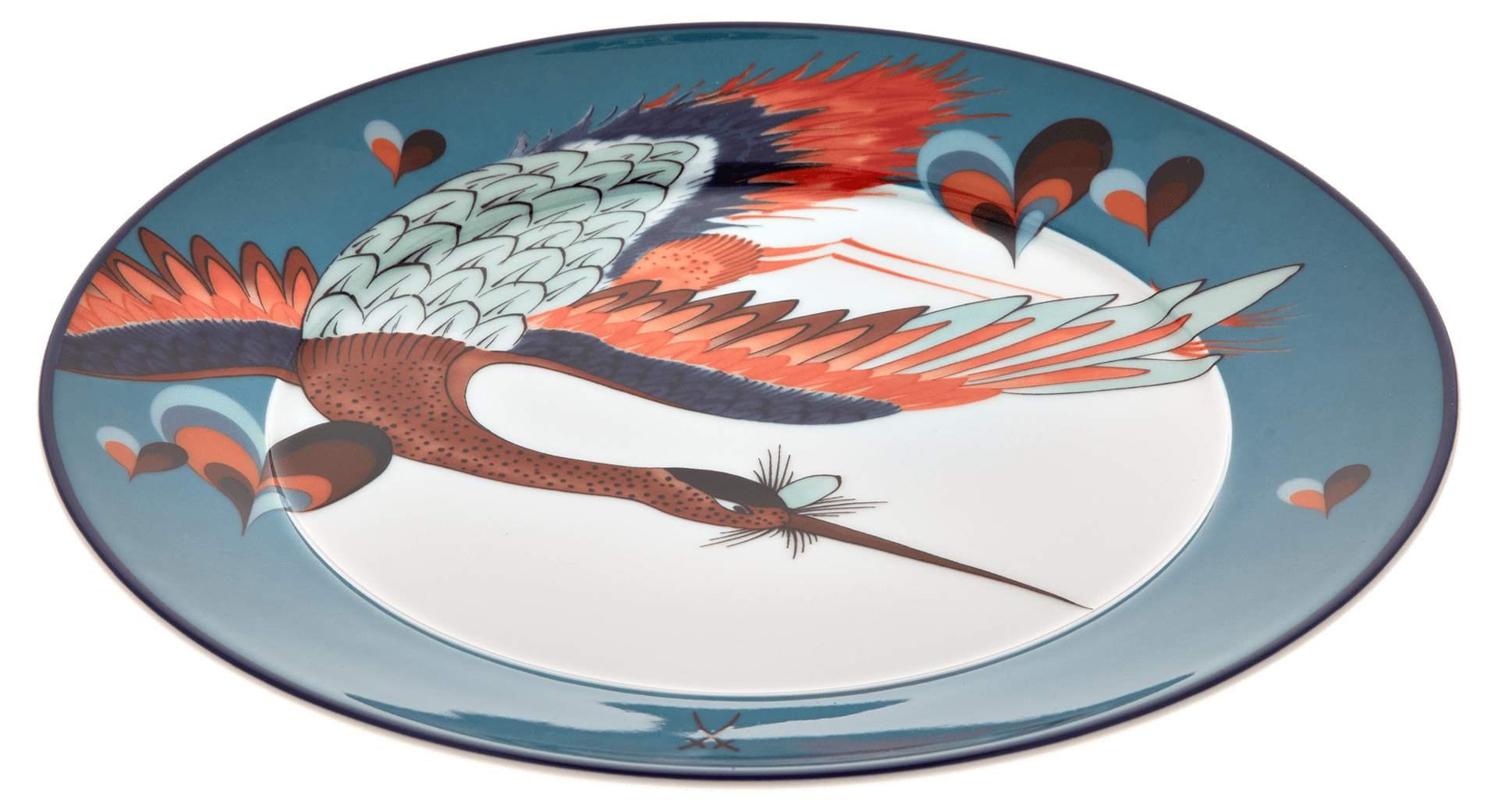 Vorspeise - und Dessertteller, "Love Birds", Ø 22 cm | Meissen No.41 Collage 79A532 - 41473 - Meissen Weimar