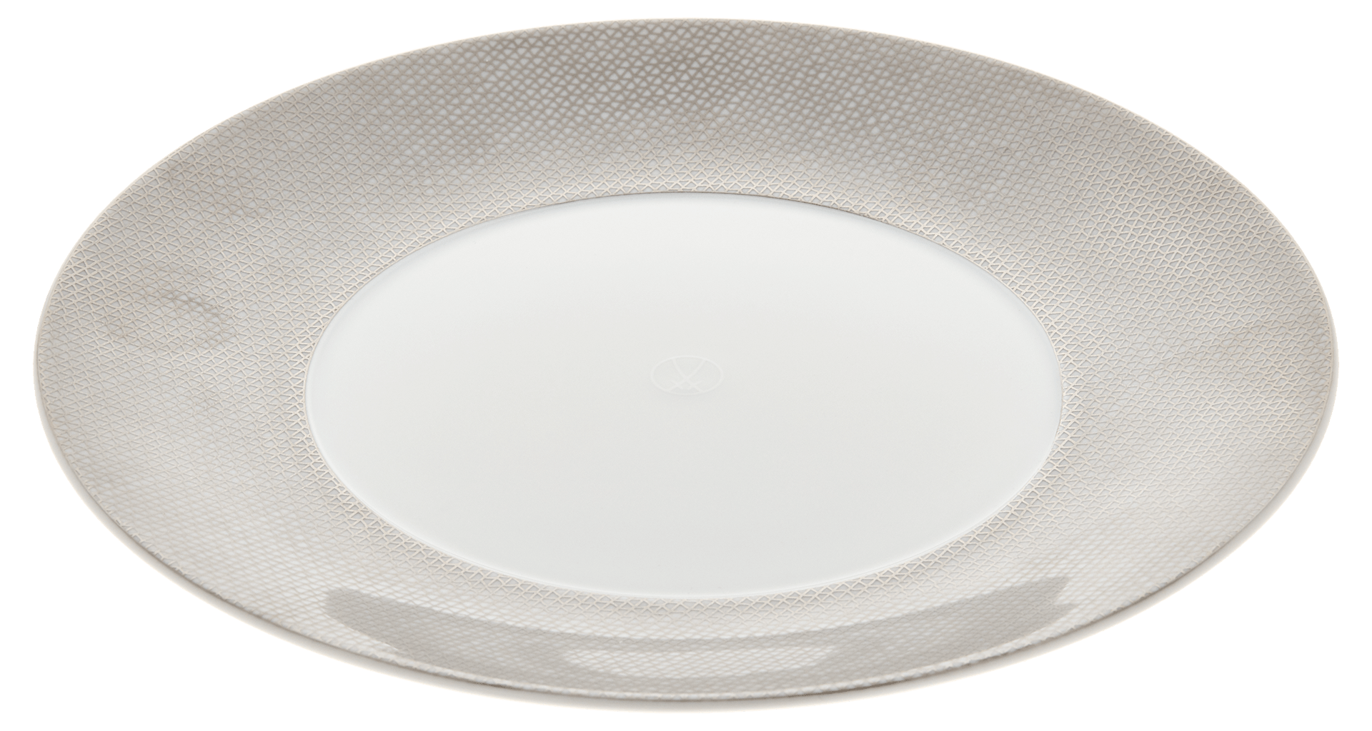 Vorspeise - und Dessertteller, Mesh, platin, Ø 22,5 cm | Meissen Cosmopolitan 79A265 - 37473 - Meissen Weimar