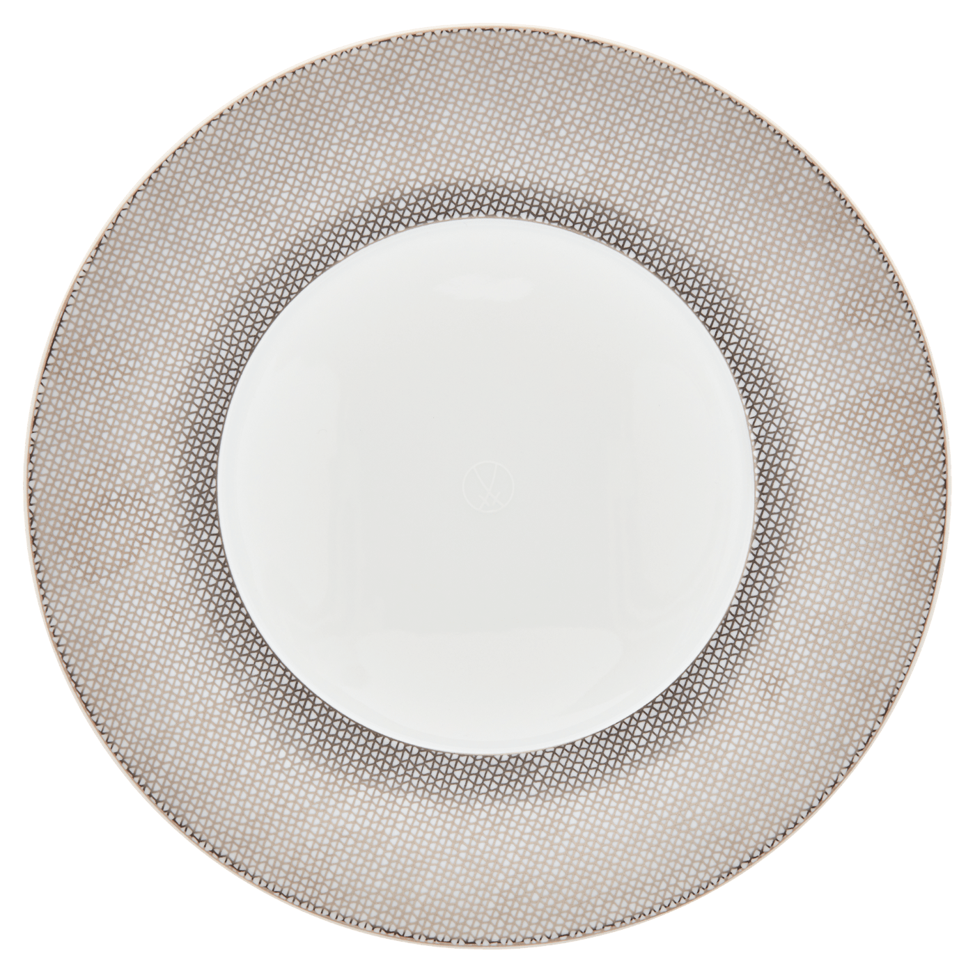 Vorspeise - und Dessertteller, Mesh, platin, Ø 22,5 cm | Meissen Cosmopolitan 79A265 - 37473 - Meissen Weimar