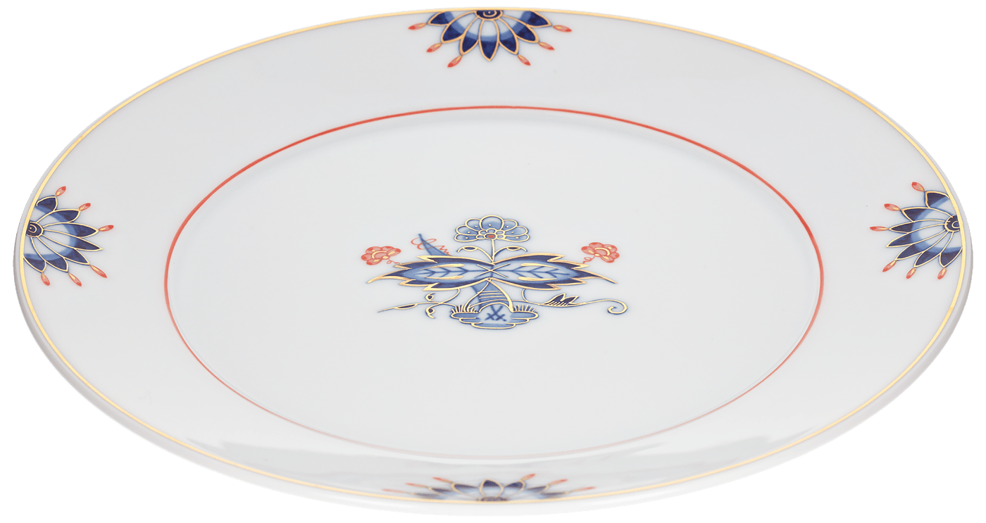Vorspeise - und Dessertteller, Noble Blue, Ø 22 cm | Meissen No.41 802710 - 41473 - Meissen Weimar