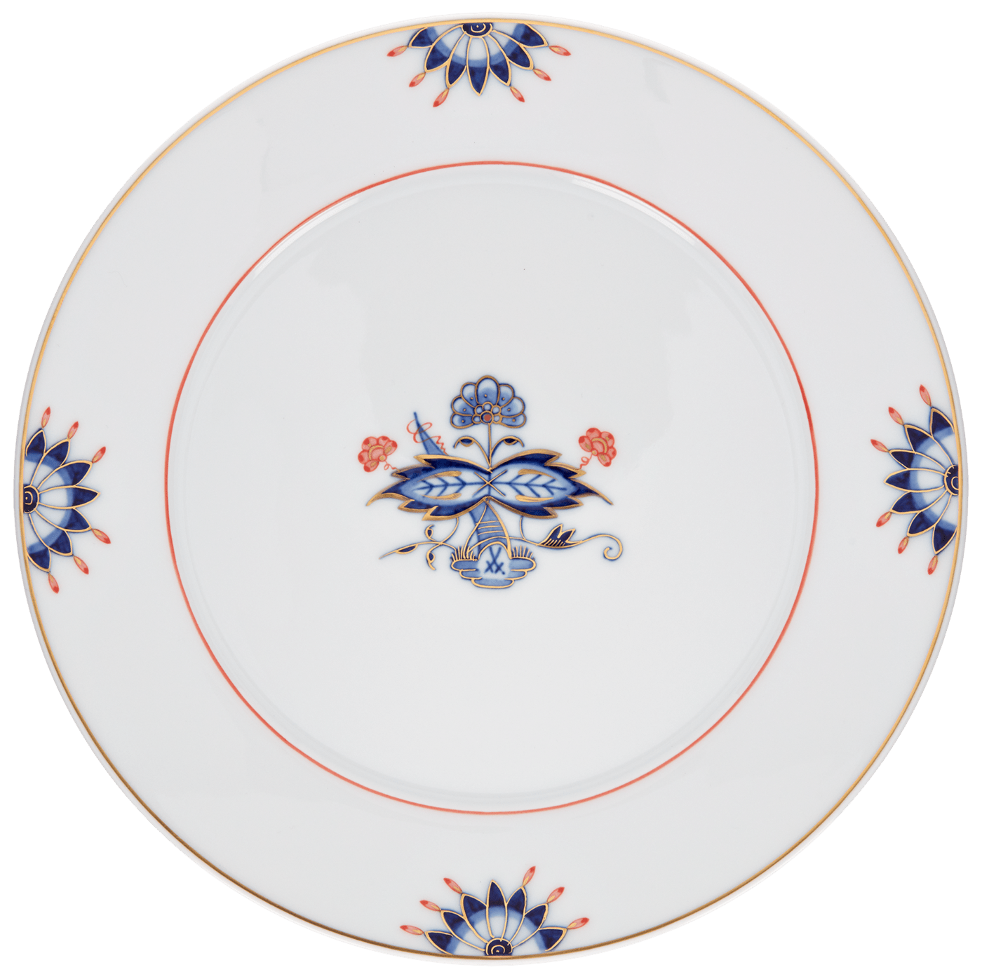Vorspeise - und Dessertteller, Noble Blue, Ø 22 cm | Meissen No.41 802710 - 41473 - Meissen Weimar
