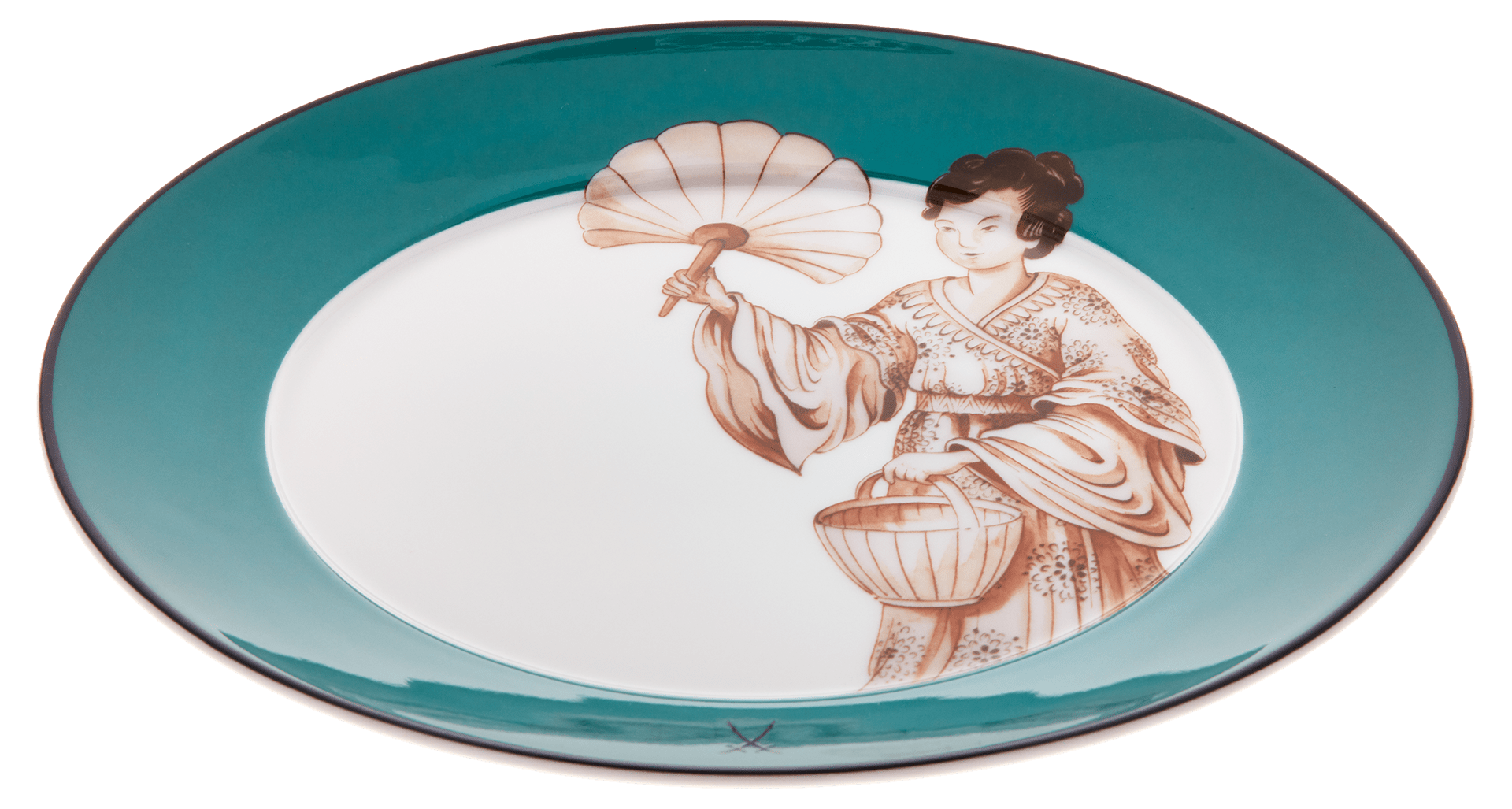 Vorspeise - und Dessertteller, "Noble Chinese", Ø 22 cm | Meissen No.41 Collage 79A552 - 41473 - Meissen Weimar