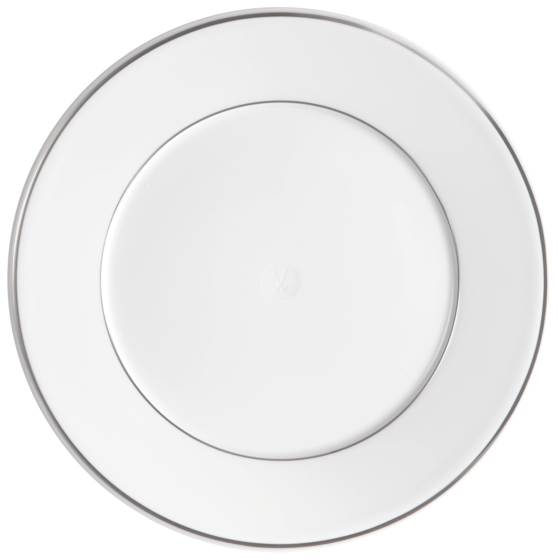 Vorspeise - und Dessertteller, Platinum, Ø 22 cm | Meissen Vitruv 99A595 - 43473 - Meissen Weimar
