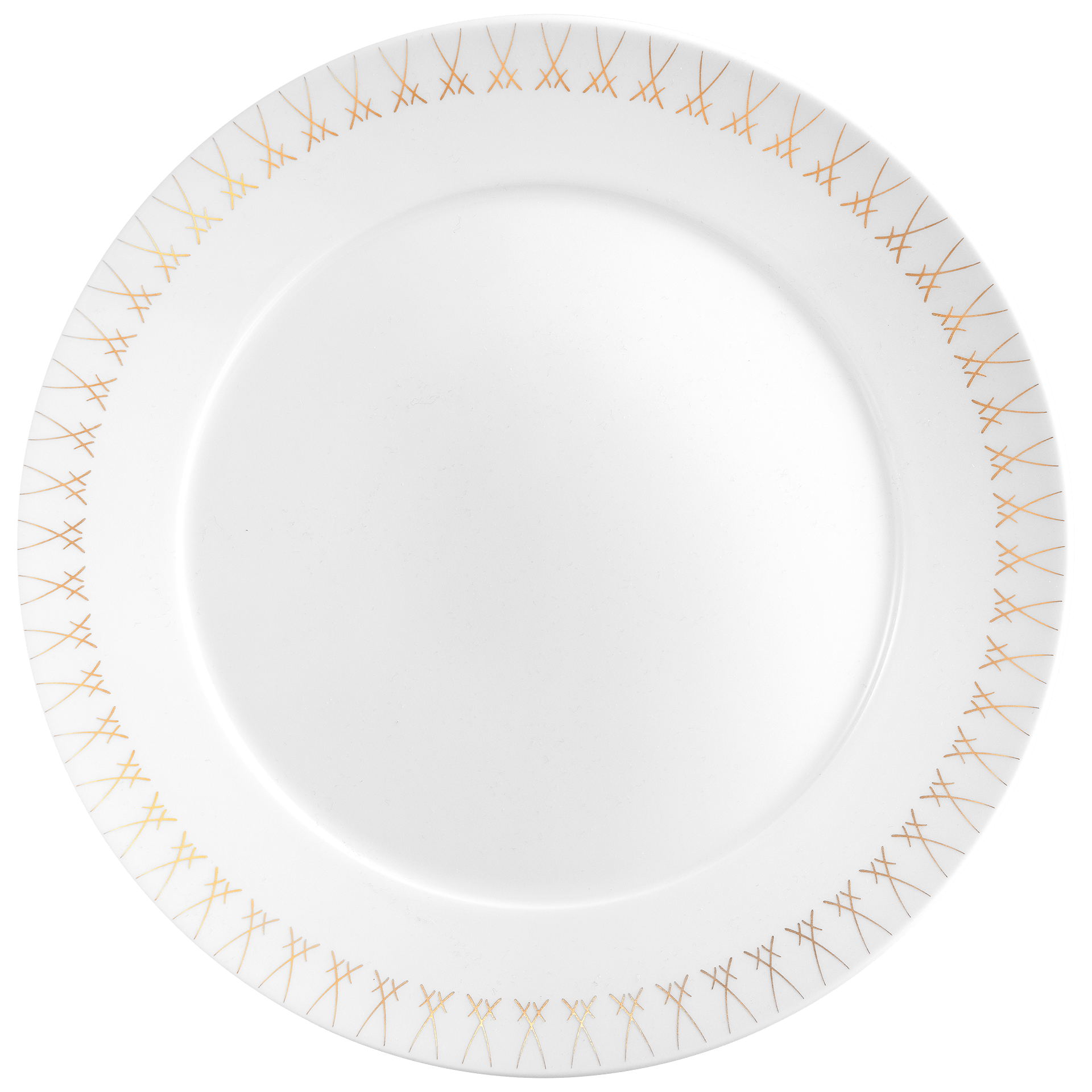 Vorspeise - und Dessertteller, Schwerterkante, Ø 22 cm | Meissen No.41 Swords Luxury Gold 79A221 - 41473 - Meissen Weimar
