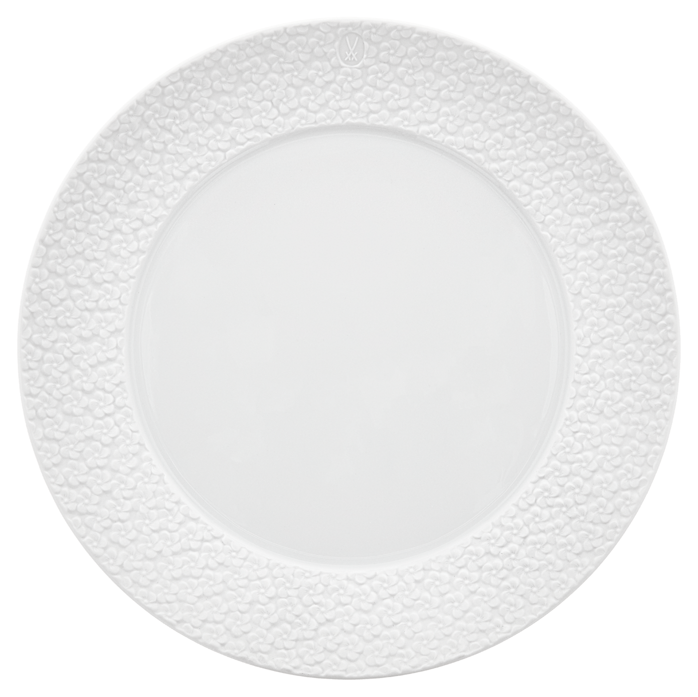 Vorspeise - und Dessertteller, Weiß, Form "No 41", Ø 22 cm | Meissen No.41 Royal Blossom Bisquit 860101 - 42473 - Meissen Weimar